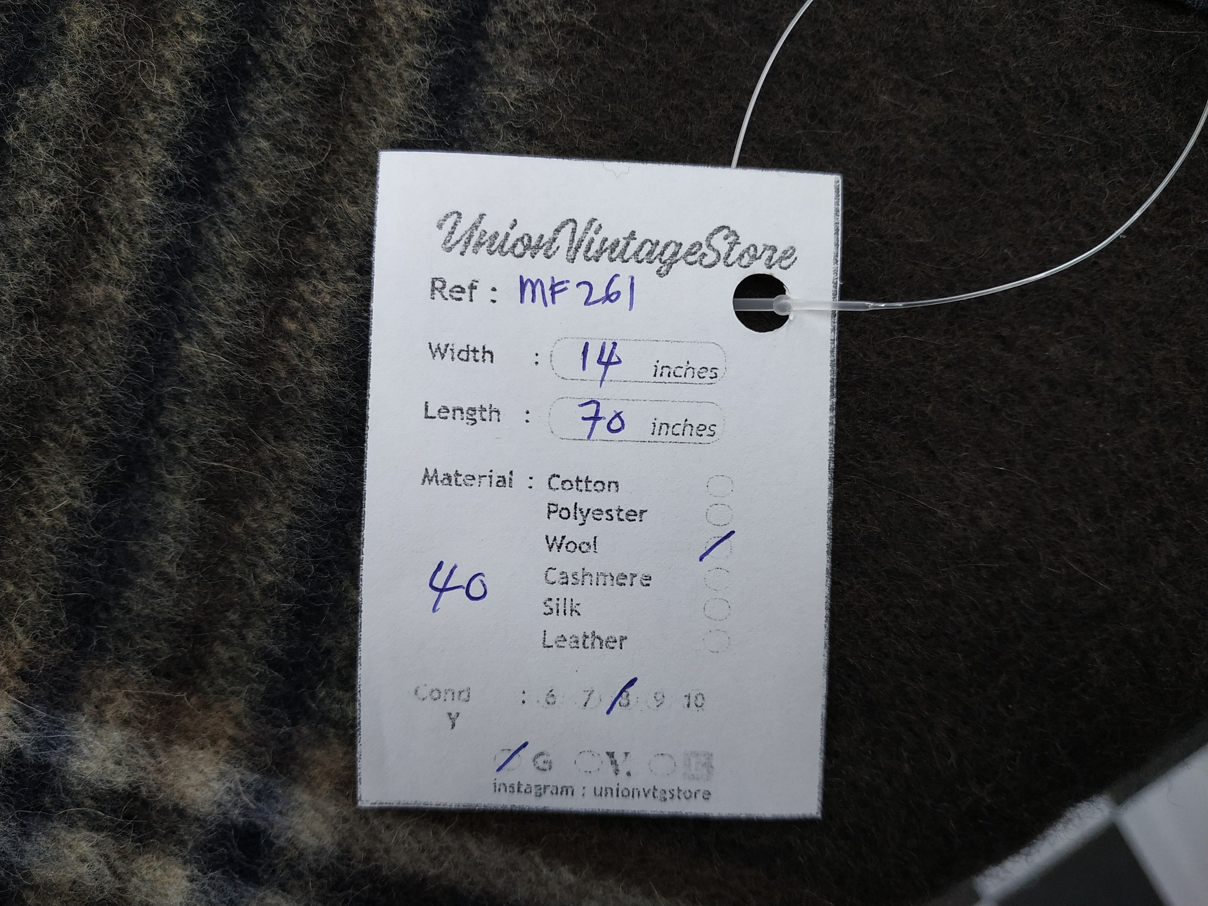 Aquascutum Vintage Aquascutum Scarf/Muffler/Neckwear MF261 Size ONE SIZE - 6 Thumbnail