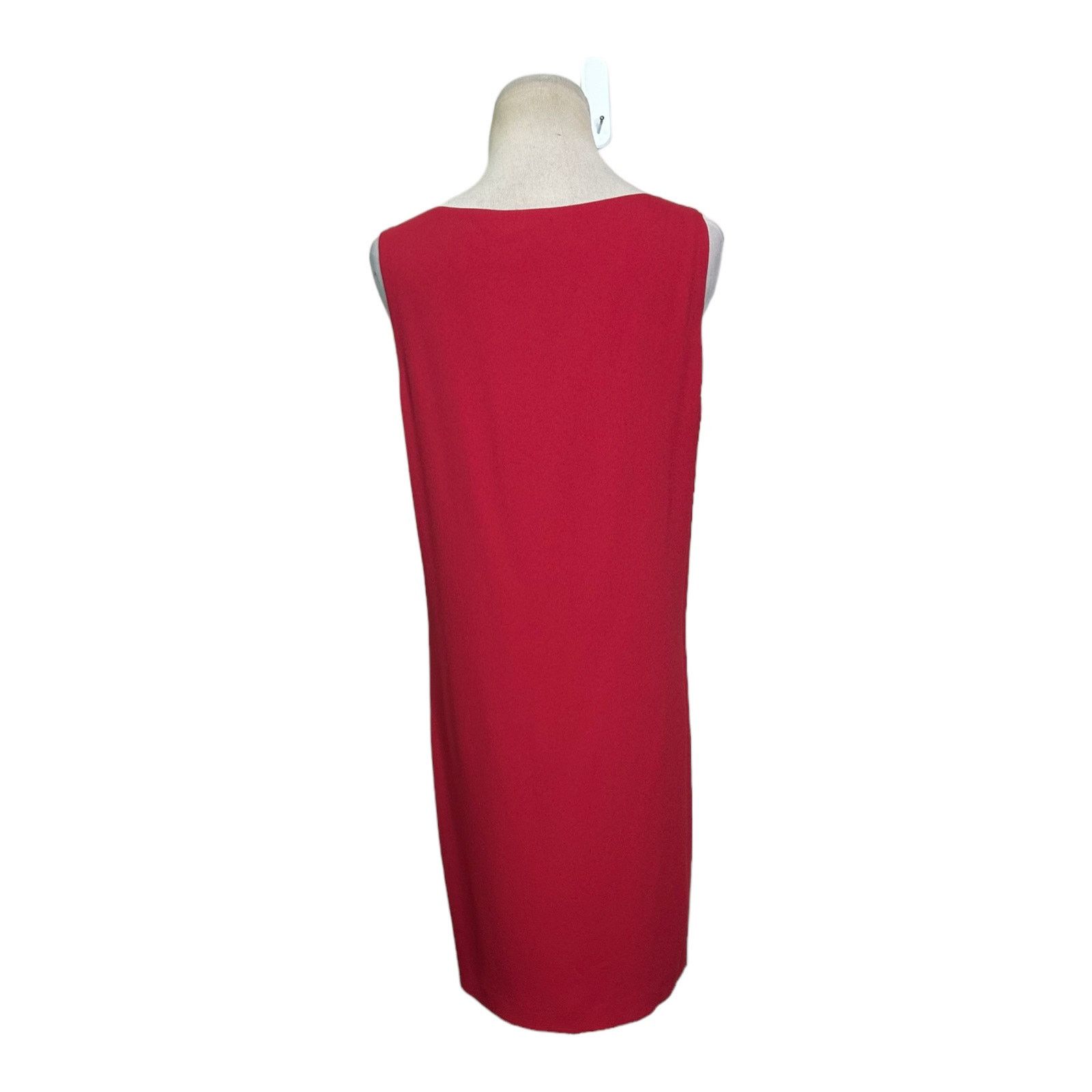 Theory Theory V-neck Shift Cranberry Rosina Mini Dress size 4 Size S / US 4 / IT 40 - 14 Thumbnail