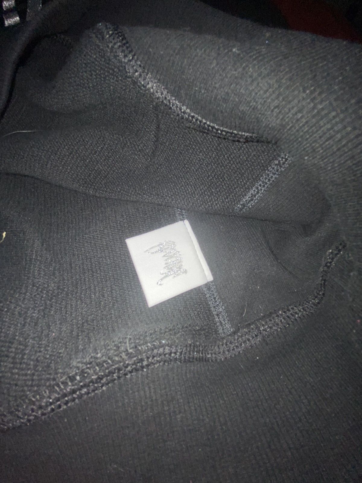 Revenge Black French Terry Silver Embroidered Revenge Hoodie Size US M / EU 48-50 / 2 - 3 Thumbnail