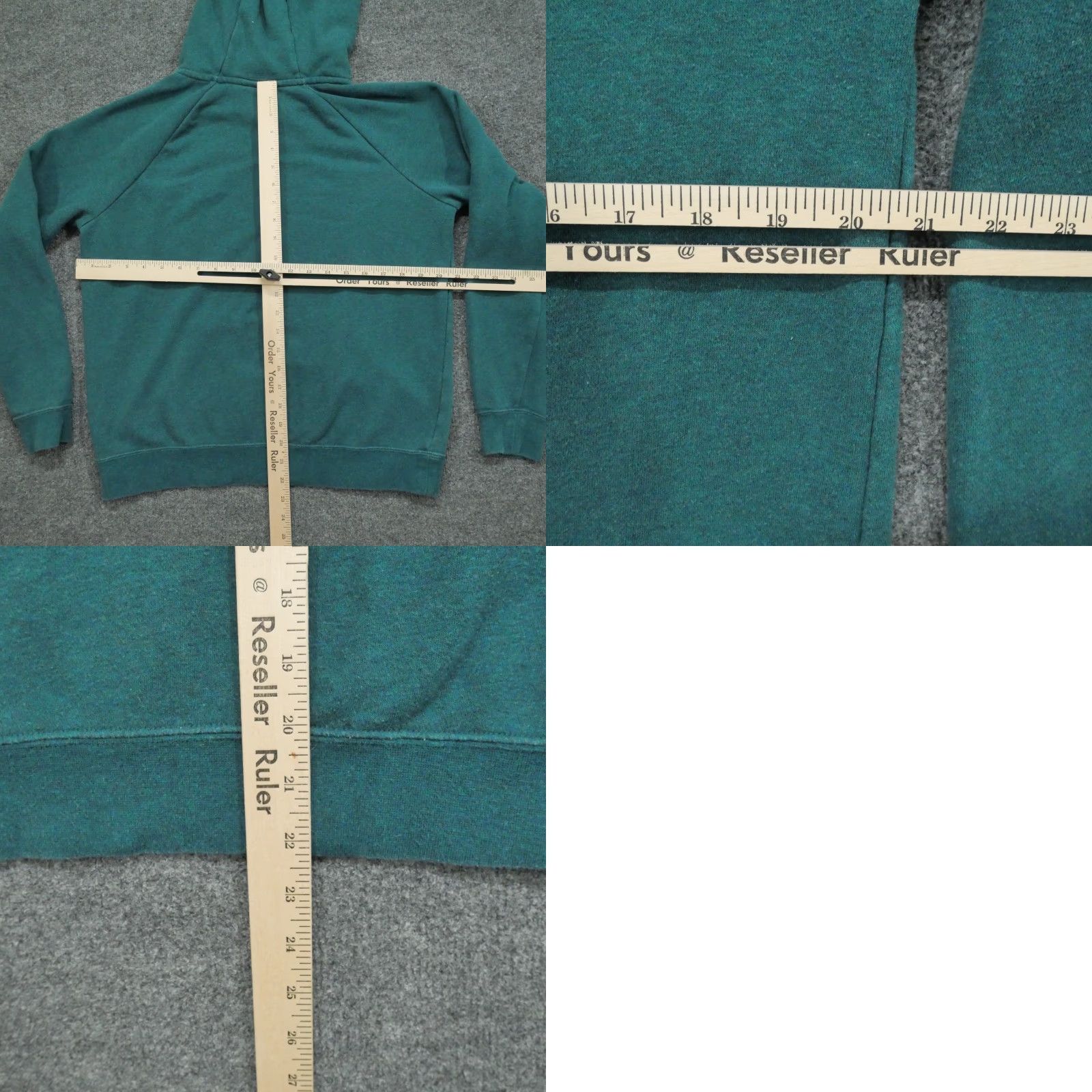 Nike Nike Hoodie Womens M Green Teal Pullover Swoosh High Neck Logo Casual Activewear Sweatshirt Size M / US 6-8 / IT 42-44 - 8 Thumbnail