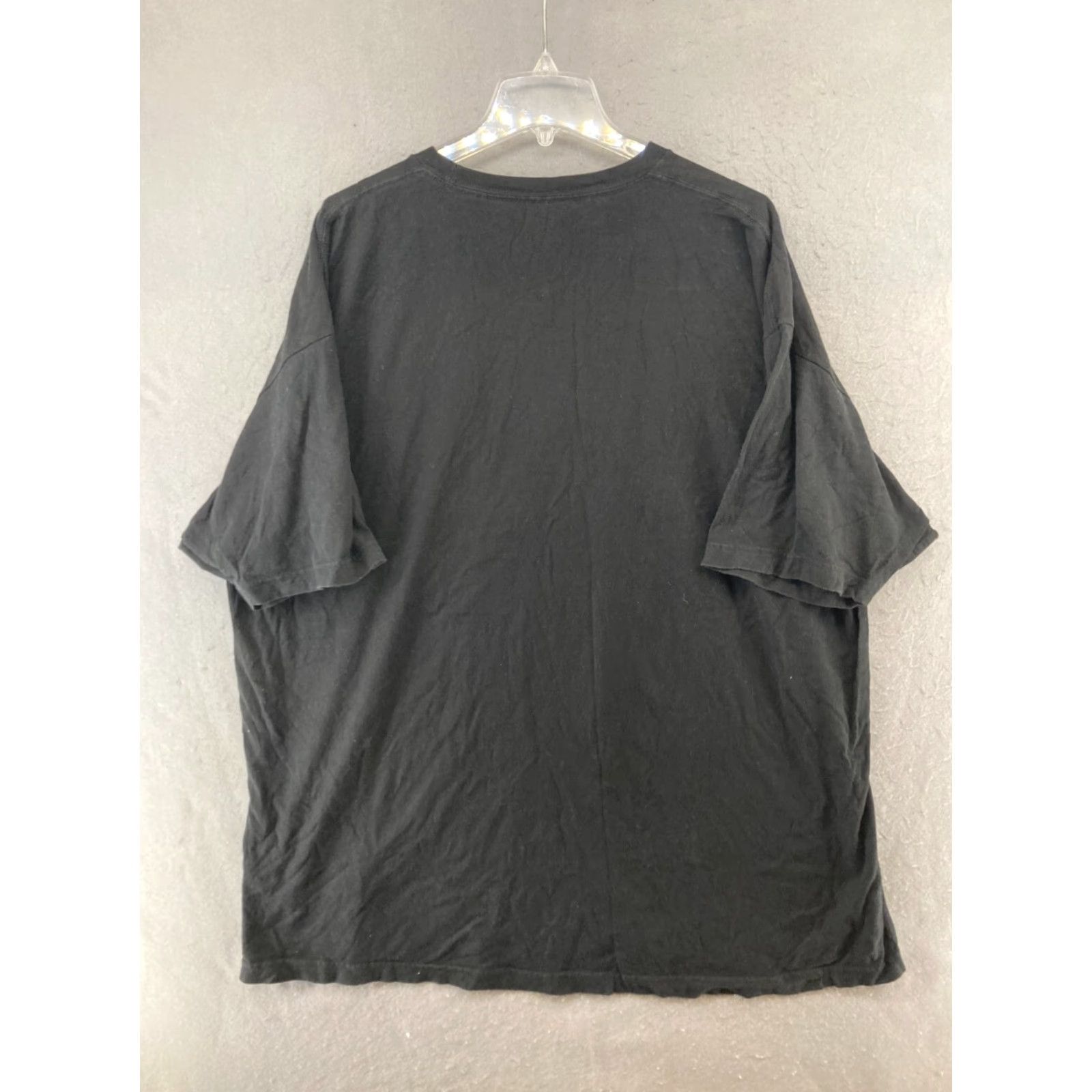 Vintage Ghost Face Mens TShirt 3XL Black Halloween Horror Shirt Men 3XL Black Ghost Face Horror T-Shirt Size US XXL / EU 58 / 5 - 6 Thumbnail