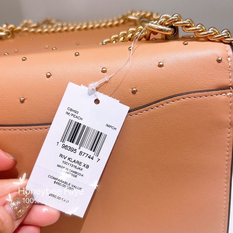 Coach Klare Crossbody Bag With Rivets CBH93 Size ONE SIZE - 6 Thumbnail