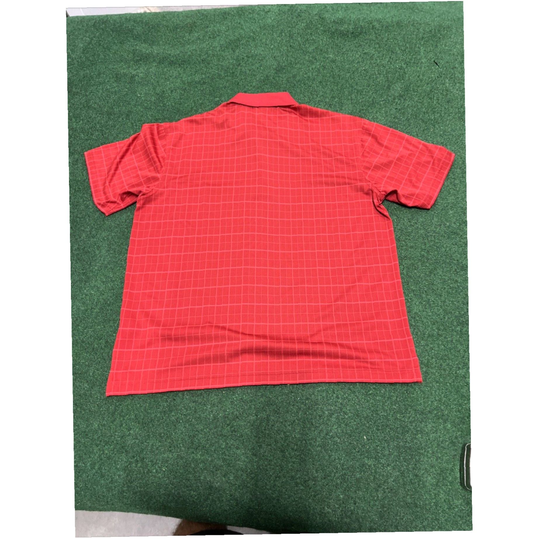 Vintage Augusta National Masters Inspired Poly Golf Shirt with Red Stripes by Masters Performance Collection Size US M / EU 48-50 / 2 - 7 Thumbnail