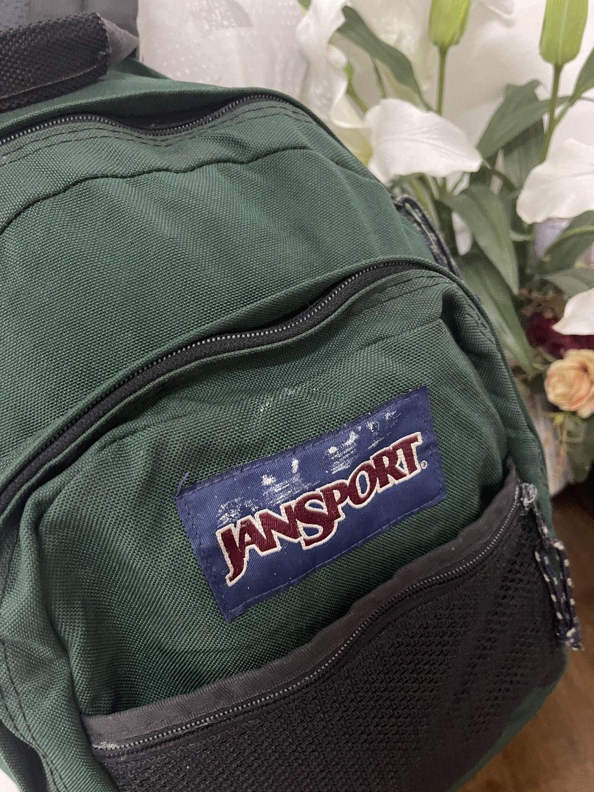 Jansport Last drop⚡️90s Jansport Rubber Base Bagpack Size ONE SIZE - 14 Thumbnail