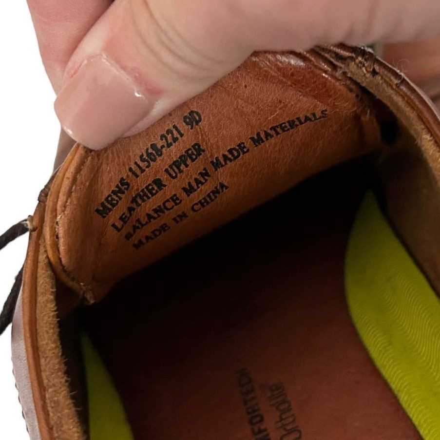 Florsheim Florsheim Brown Leather Comfort Ortholite Loafers Sz 9 Size US 9 / EU 42 - 8 Thumbnail