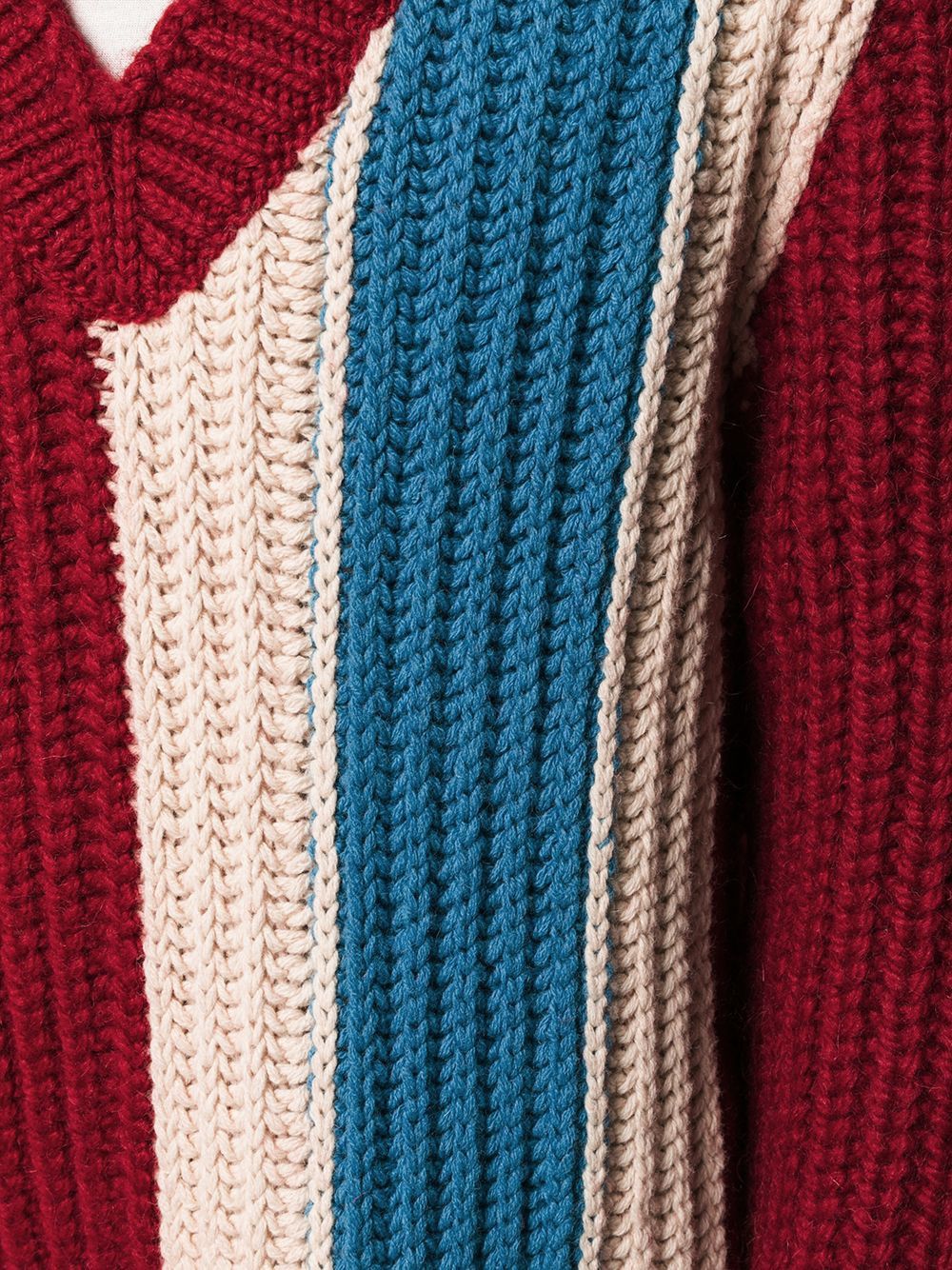 Calvin Klein 205W39NYC Calvin Klein 205W39NYC oversized chunky stripe sweater Size US L / EU 52-54 / 3 - 3 Thumbnail