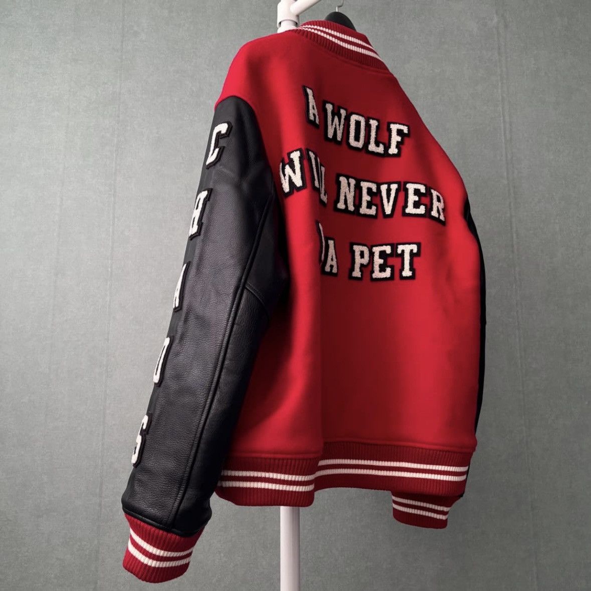 Undercover Undercover Wolf Never Pet Varsity Jacket Size US XL / EU 56 / 4 - 2 Thumbnail