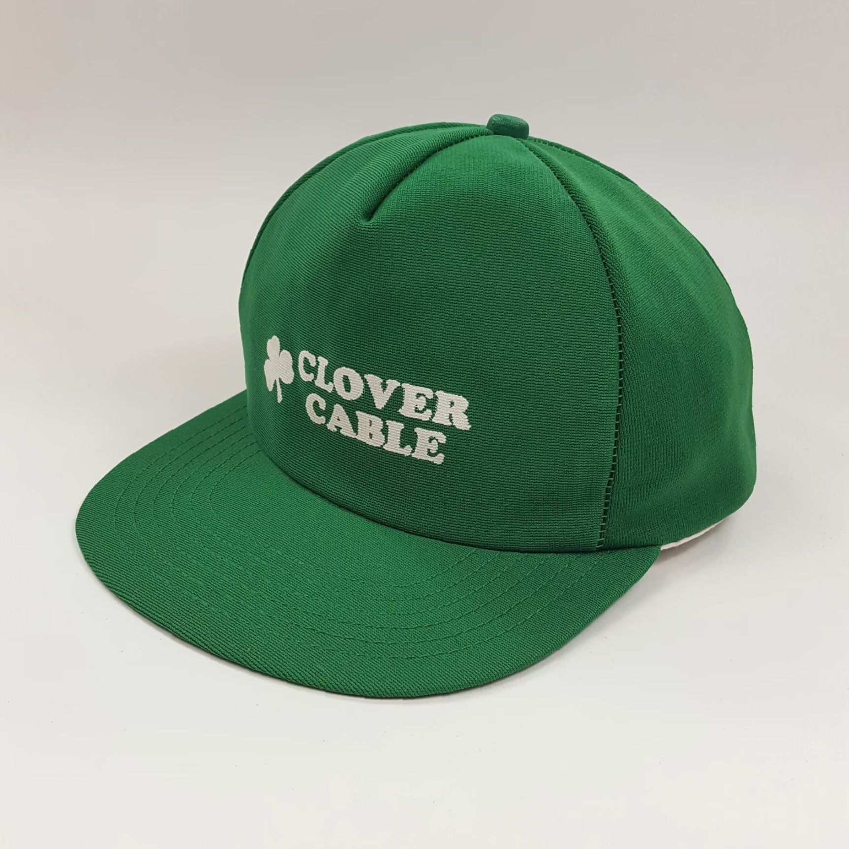 Vintage VINTAGE Jacobson Green Trucker Hat Men Adjustable 80s Lucky USA Made Cap Size ONE SIZE - 3 Thumbnail