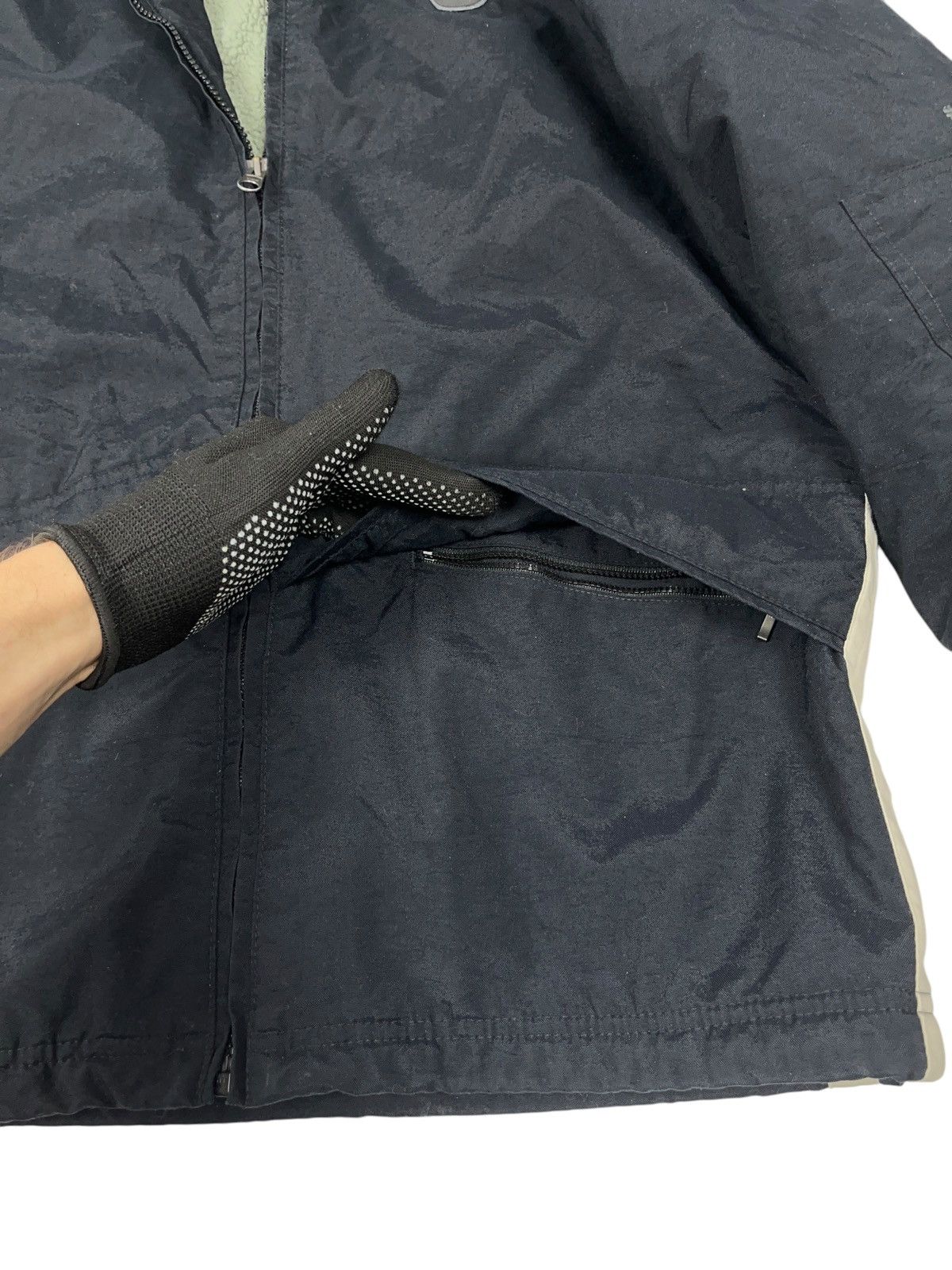 Nike × Vintage Vintage y2k Nike Double Hood Nylon Jacket Size US XS / EU 42 / 0 - 7 Thumbnail