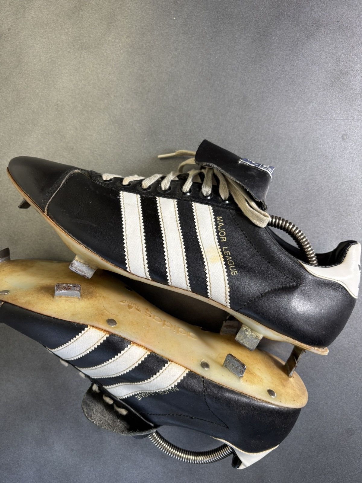 Adidas × Vintage 1970s Adidas Major League Cleats 80s Vintage Adidas Sport 9 Size US 9 / EU 42 - 20 Thumbnail