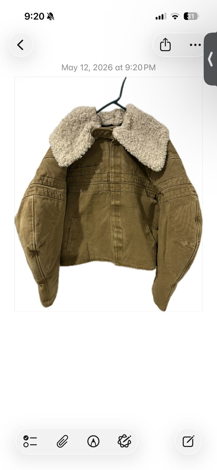 Greg Ross Greg Ross Shearling Fur Bomber Size US S / EU 44-46 / 1 - 1 Thumbnail