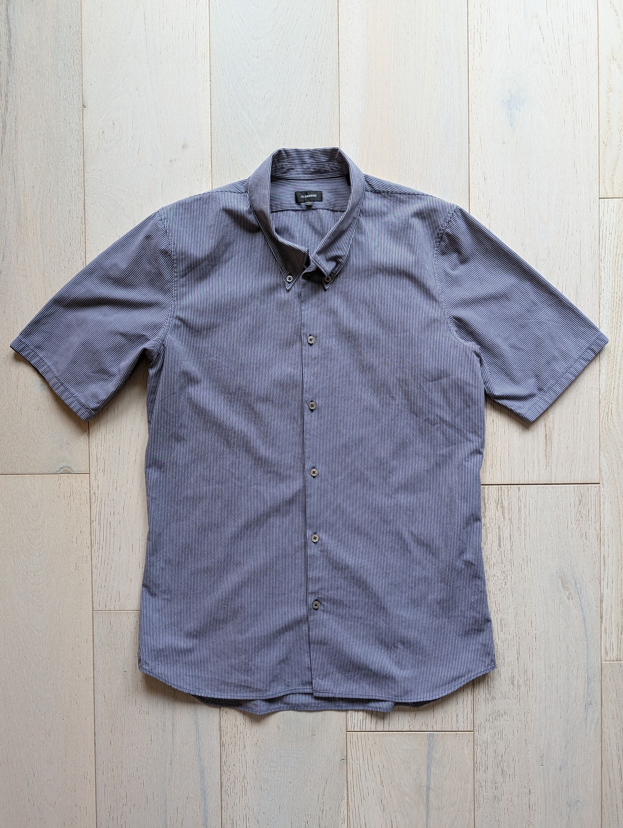 Jil Sander Jil Sander Raf era Short Sleeved Shirt Size US S / EU 44-46 / 1 - 1 Thumbnail