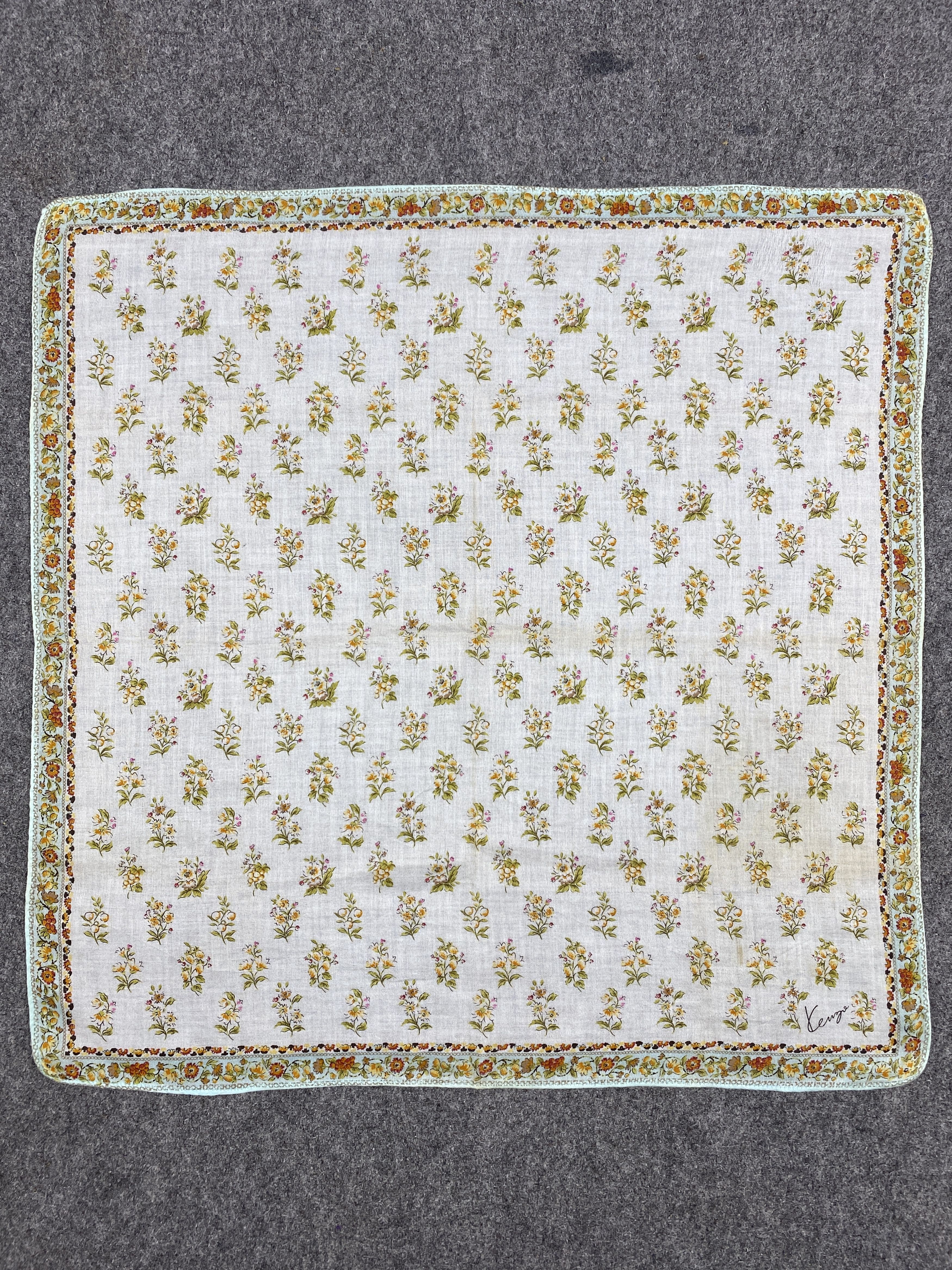 Kenzo Kenzo Handkerchief / Bandana / Neckerchief HKC0280 Size ONE SIZE - 4 Thumbnail