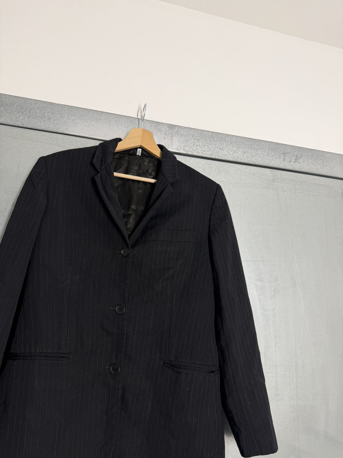 Helmut Lang Vintage 80s Helmut Lang Vienna Wien Rare Blazer Size 42L - 3 Thumbnail