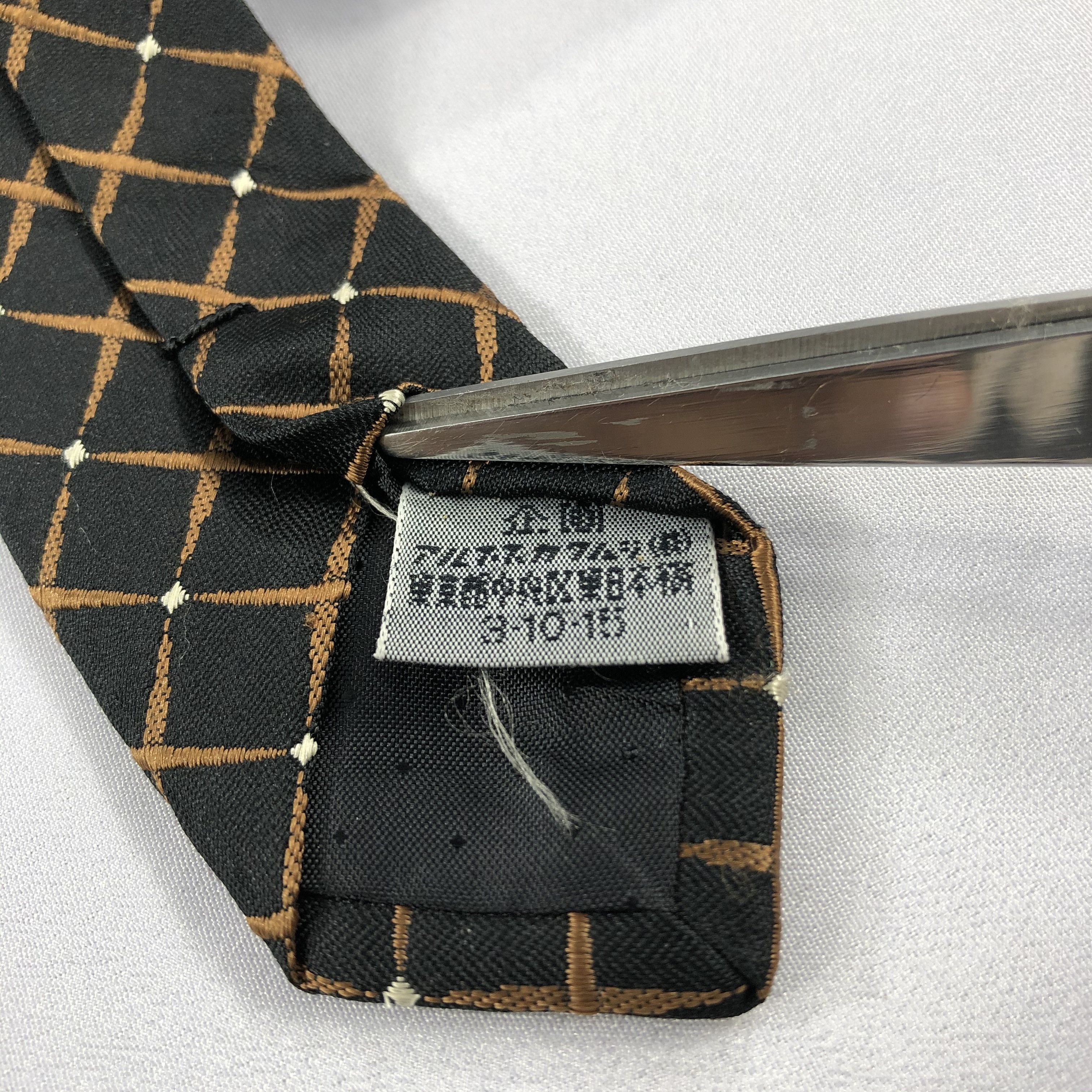 Pierre Balmain × Vintage Vent Vert by Pierre Balmain Silk Neck Ties T98 Size ONE SIZE - 4 Thumbnail