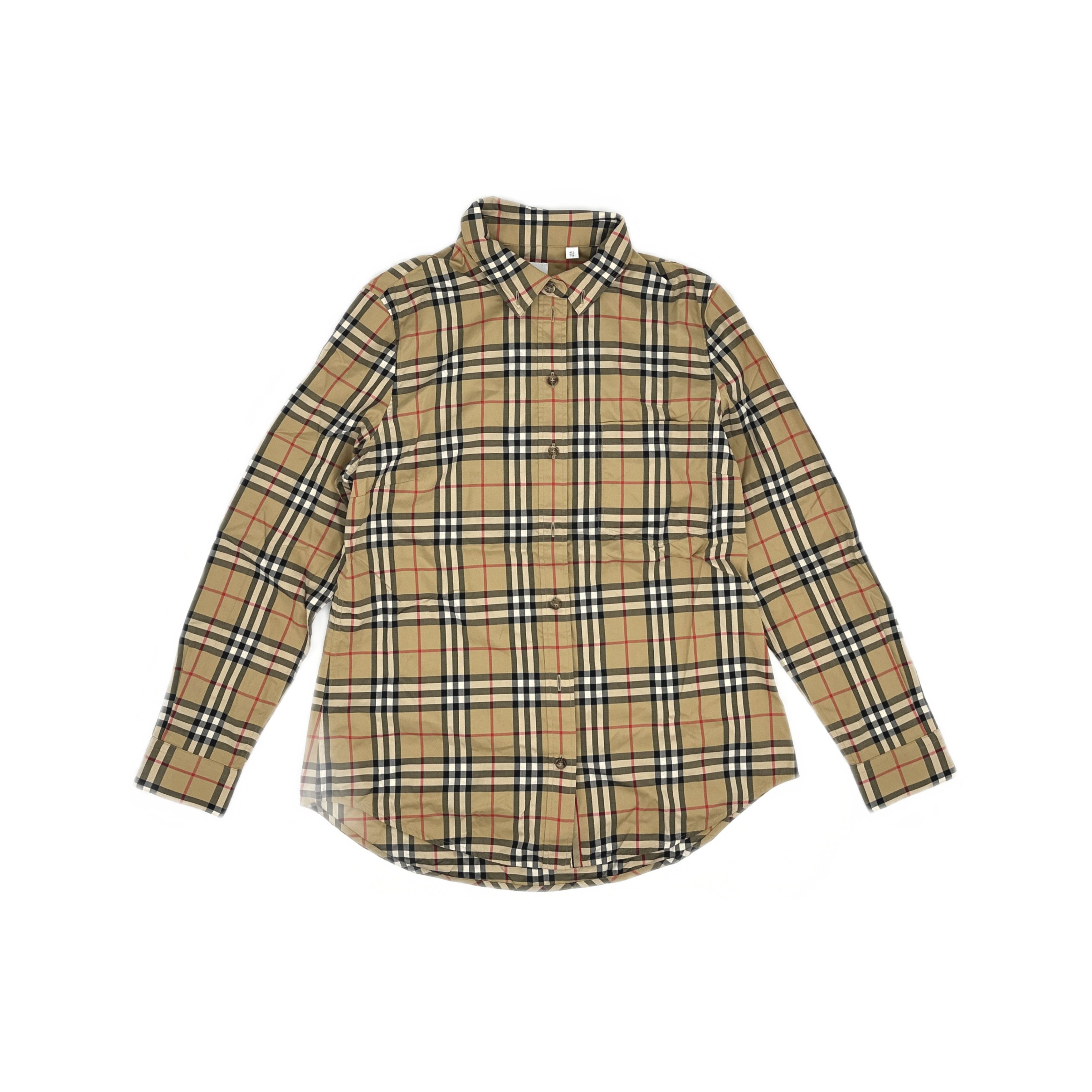 Burberry Burberry Check Button Up Shirt UK 16 Size XL / US 12-14 / IT 48-50 - 1 Thumbnail