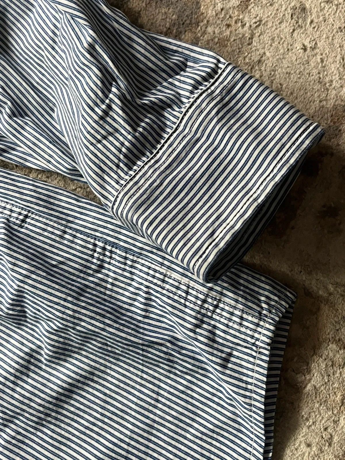 Carhartt Carhartt Rugged Outdoor Wear Sz L 2003 Stripped Shirt Rare Size US L / EU 52-54 / 3 - 4 Thumbnail