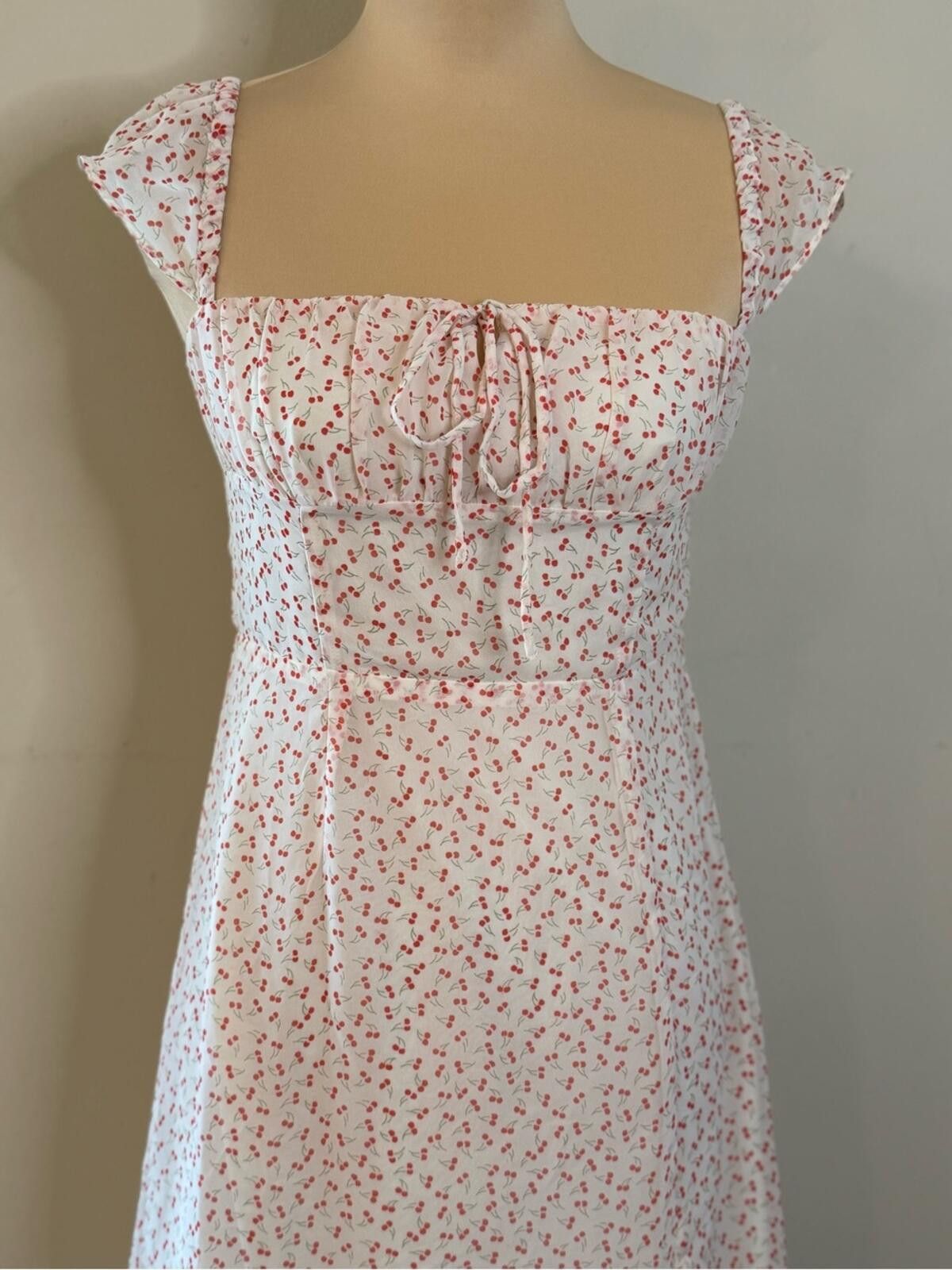 Other Pomelo maxi sundress cherry fruit novelty print split hem M Size M / US 6-8 / IT 42-44 - 2 Thumbnail