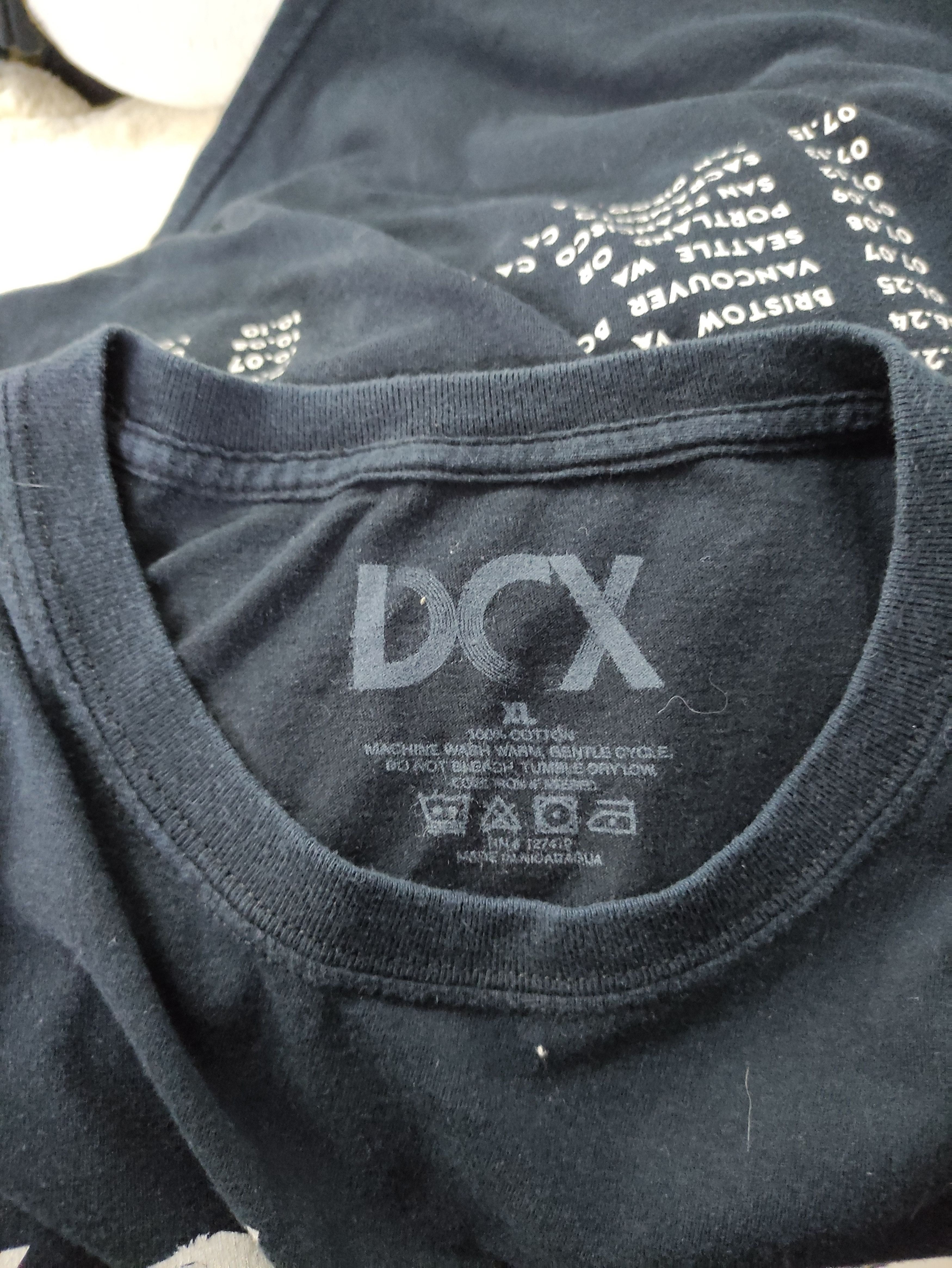 Band Tees Dixie Chicks DCX MMXVI 2016 tour boxy tee Size US XL / EU 56 / 4 - 4 Thumbnail
