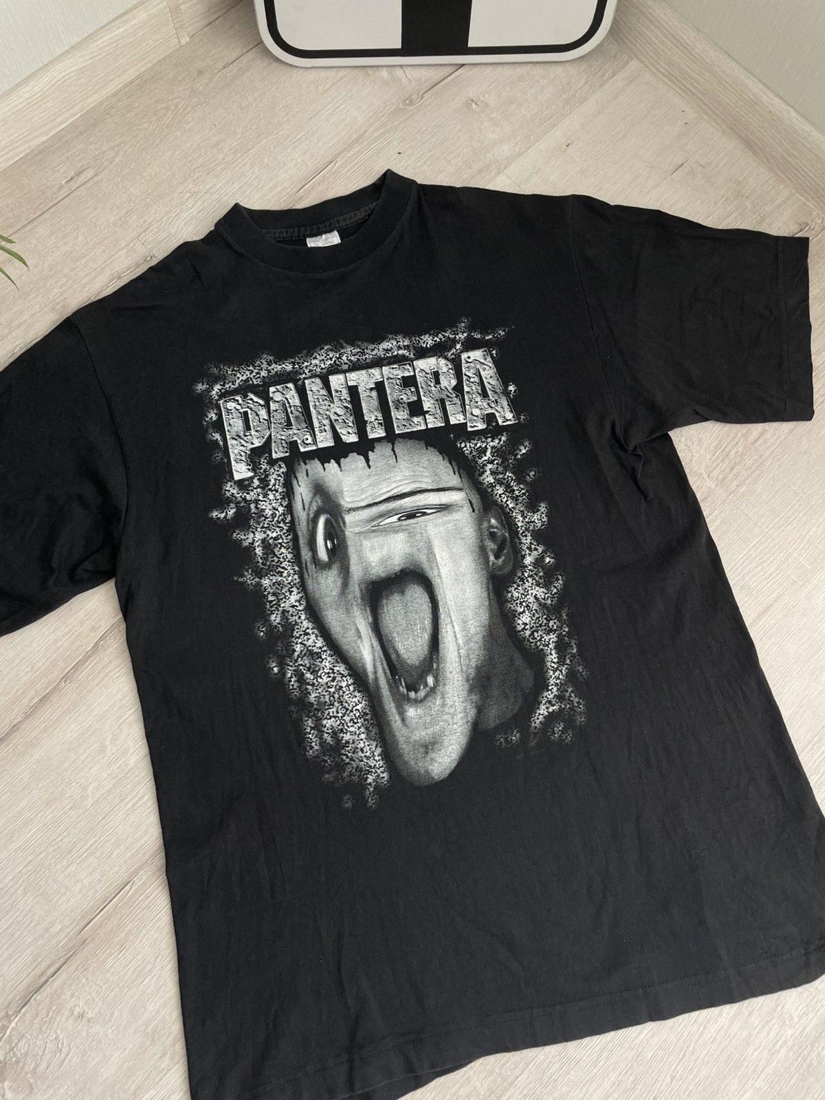 Band Tees Vintage 1995 Pantera Melting Face T-shirt Hard Metal Licen Size US XL / EU 56 / 4 - 4 Thumbnail