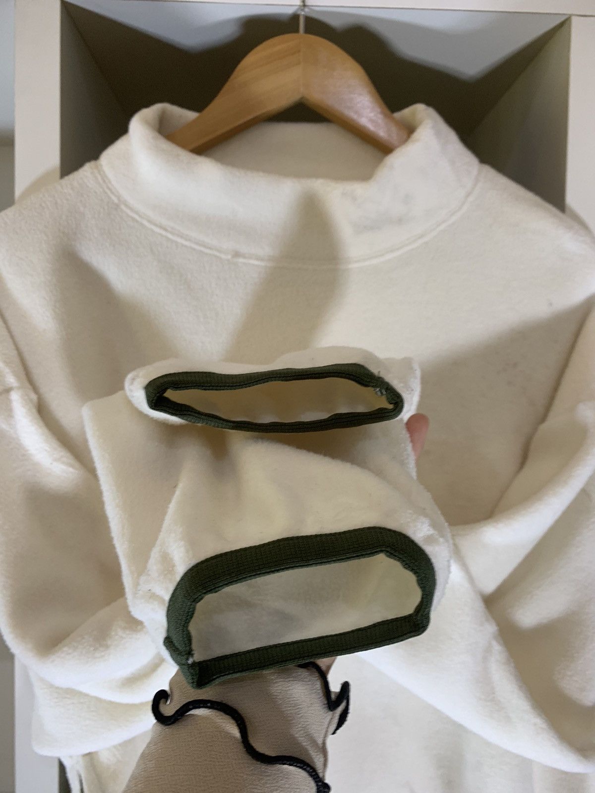 White Mountaineering White Mountaineering Fleece Sweater Size L / US 10 / IT 46 - 7 Thumbnail