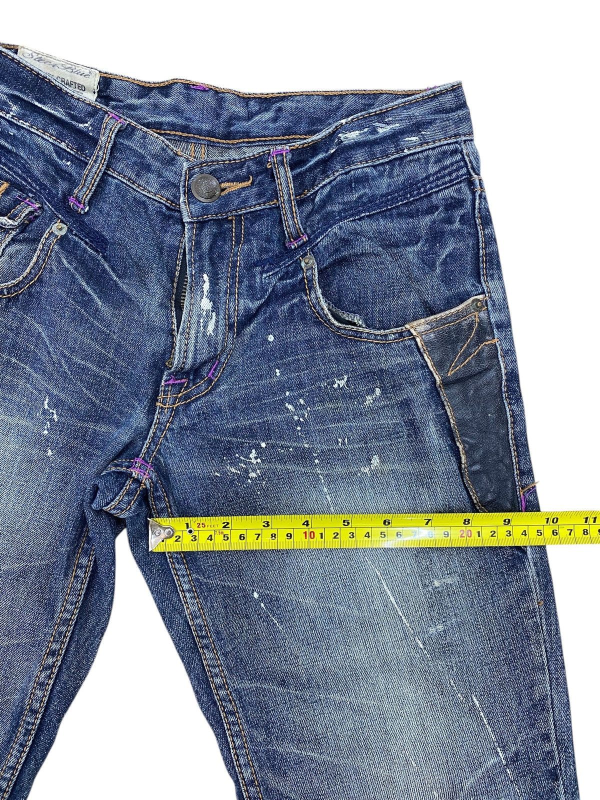 Japanese Brand Japanese Brand Splated Paint Style Bootcut Jeans Size US 29 - 9 Thumbnail