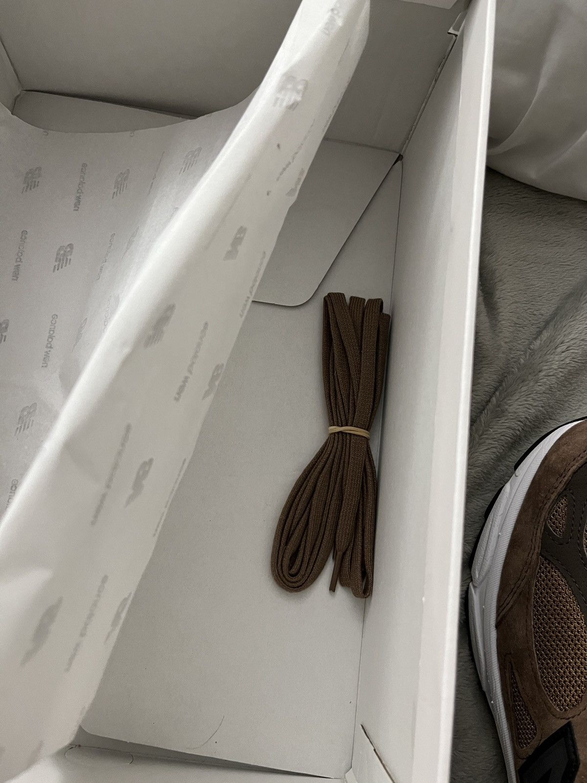 JJJJound × New Balance JJJJound New Balance 990v3 Montréal Brown Size US 10.5 / EU 43-44 - 11 Thumbnail