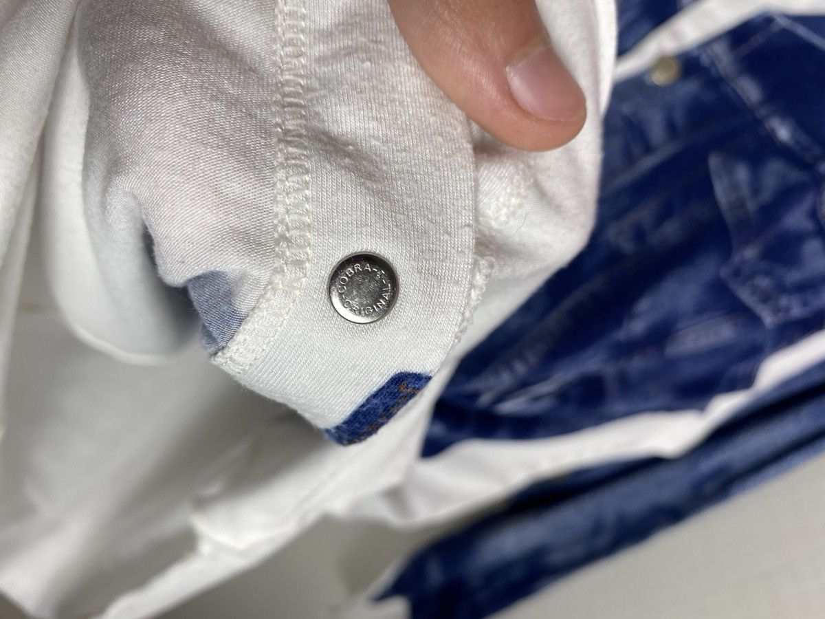 Jean Paul Gaultier × Vintage Jean Paul Gaultier Jeans Trompe Shirt SS97 Size L / US 10 / IT 46 - 20 Thumbnail