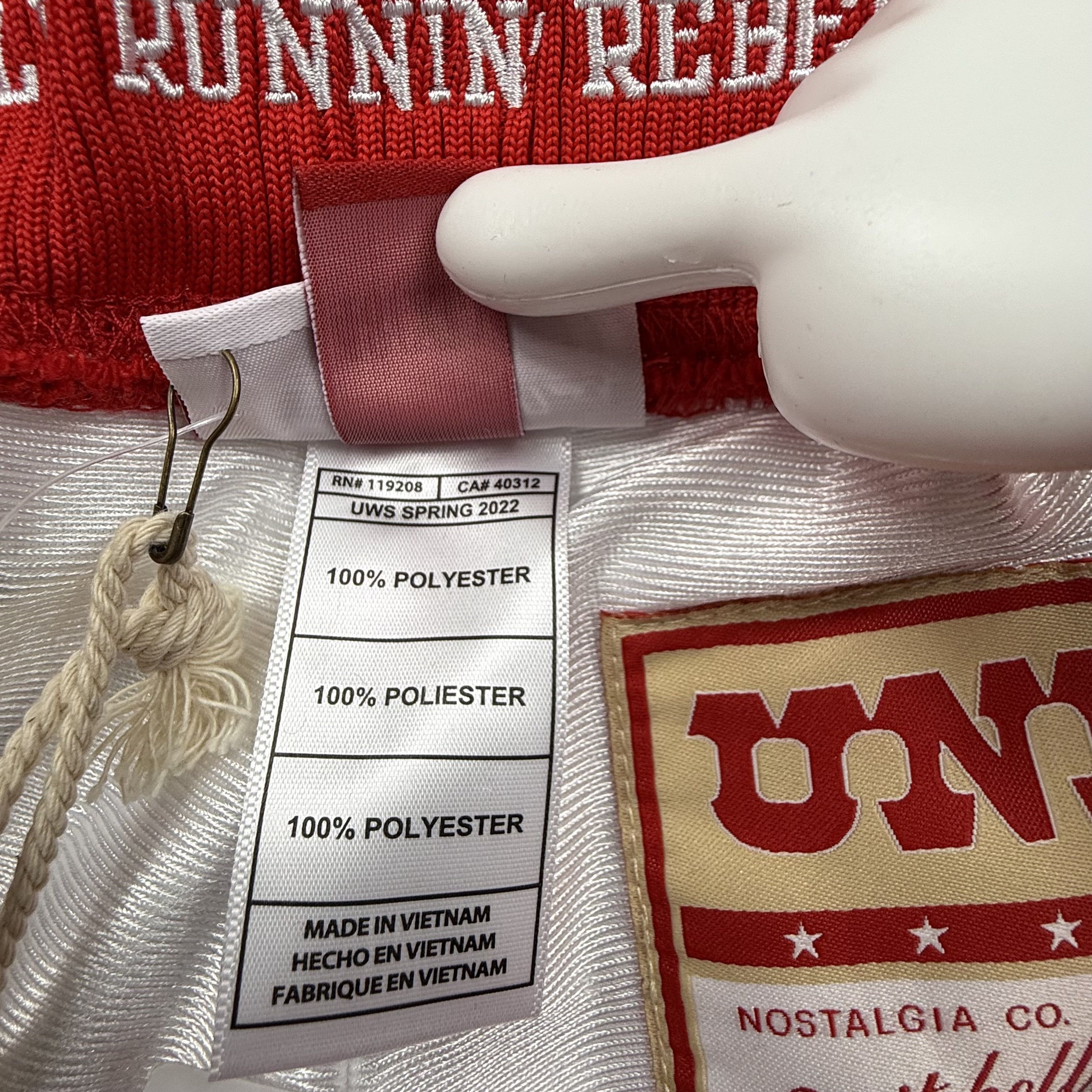 Mitchell & Ness Mitchell & Ness UNLV Runnin Rebels 1989-90 Swingman Shorts Size US 40 / EU 56 - 4 Thumbnail