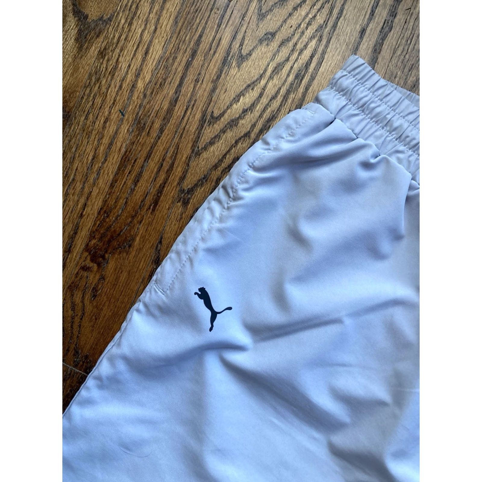 Puma PUMA Porsche Design Sweatpants Mens Large Light Gray Joggers Drawstrings Size US 33 - 4 Thumbnail