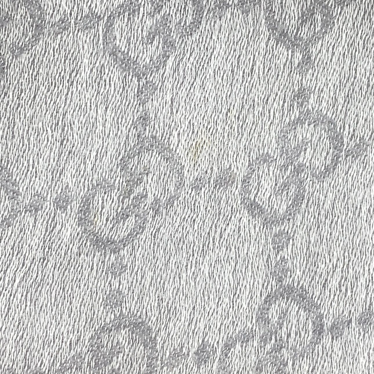 Gucci Gucci Logo Jacquard Shawl Silver Grey (186×76cm) Size ONE SIZE - 3 Thumbnail