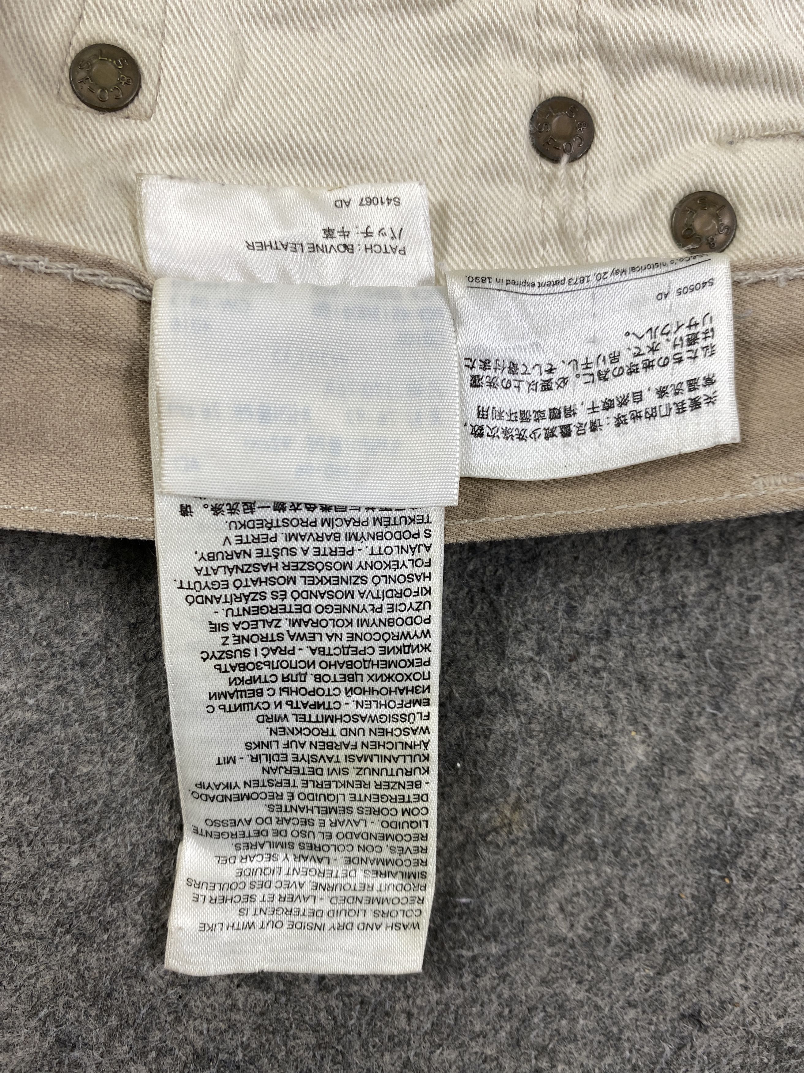 Levi's Dirty Khaki Vintage Levis 501 Jeans 30x25.5 - JN3180 Size US 30 / EU 46 - 11 Thumbnail