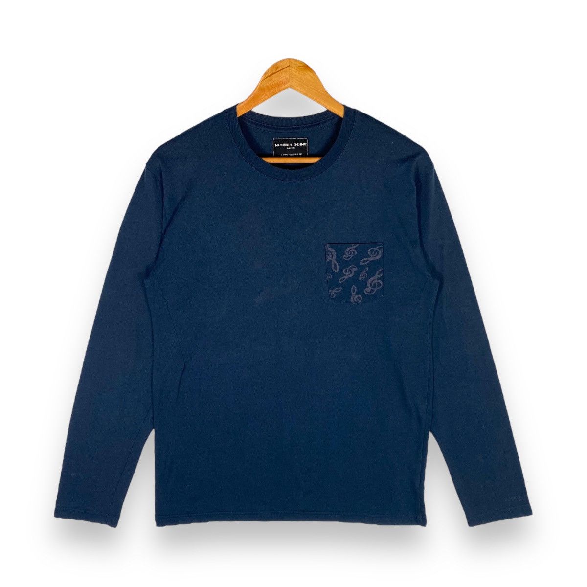 Japanese Brand × NANO universe × Number (N)ine NUMBER NINE DENIM NANO UNIVERSE MELODY POCKET TEE Size US XL / EU 56 / 4 - 1 Thumbnail