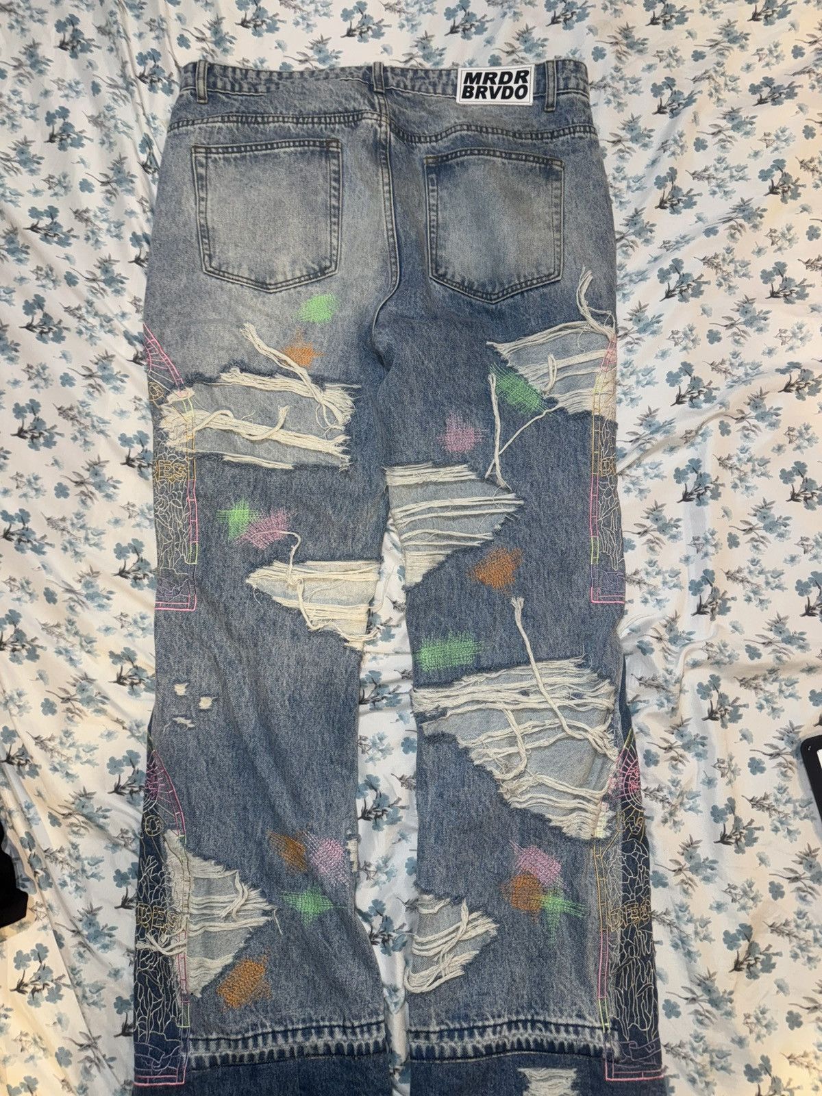 Who Decides War Who decides war multicolor jeans Size US 36 / EU 52 - 2 Thumbnail