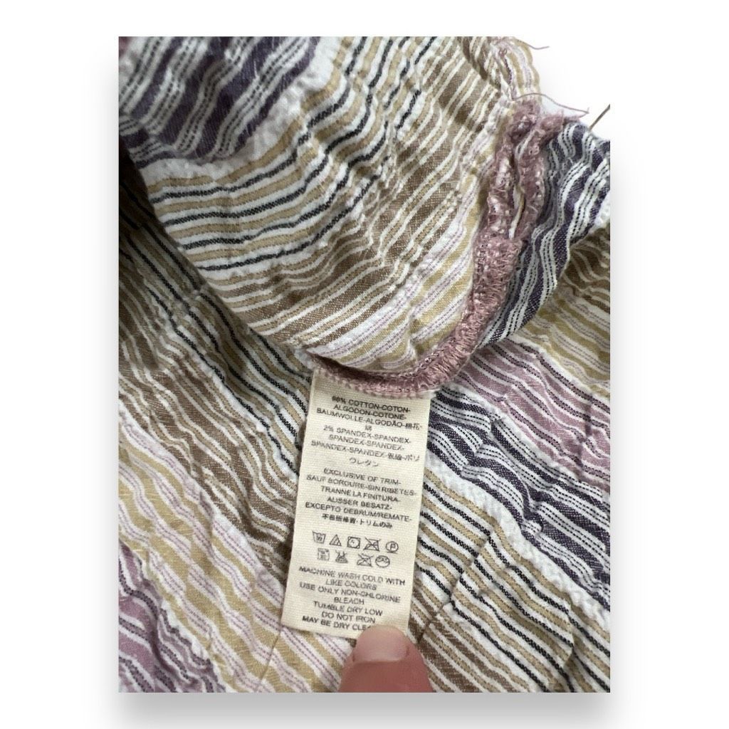 Free People Free People High Tide Multi Stripe Button Down Top Size Medi Size M / US 6-8 / IT 42-44 - 6 Thumbnail