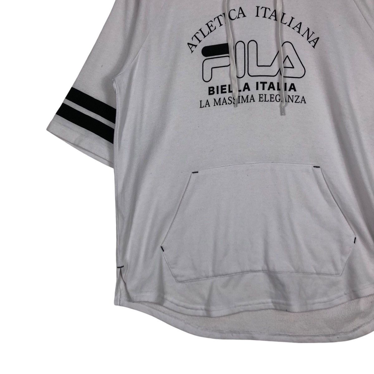 Fila × Vintage Vintage Fila Italia Hoodie Sweatshirt Medium Rare Design Size US M / EU 48-50 / 2 - 3 Thumbnail