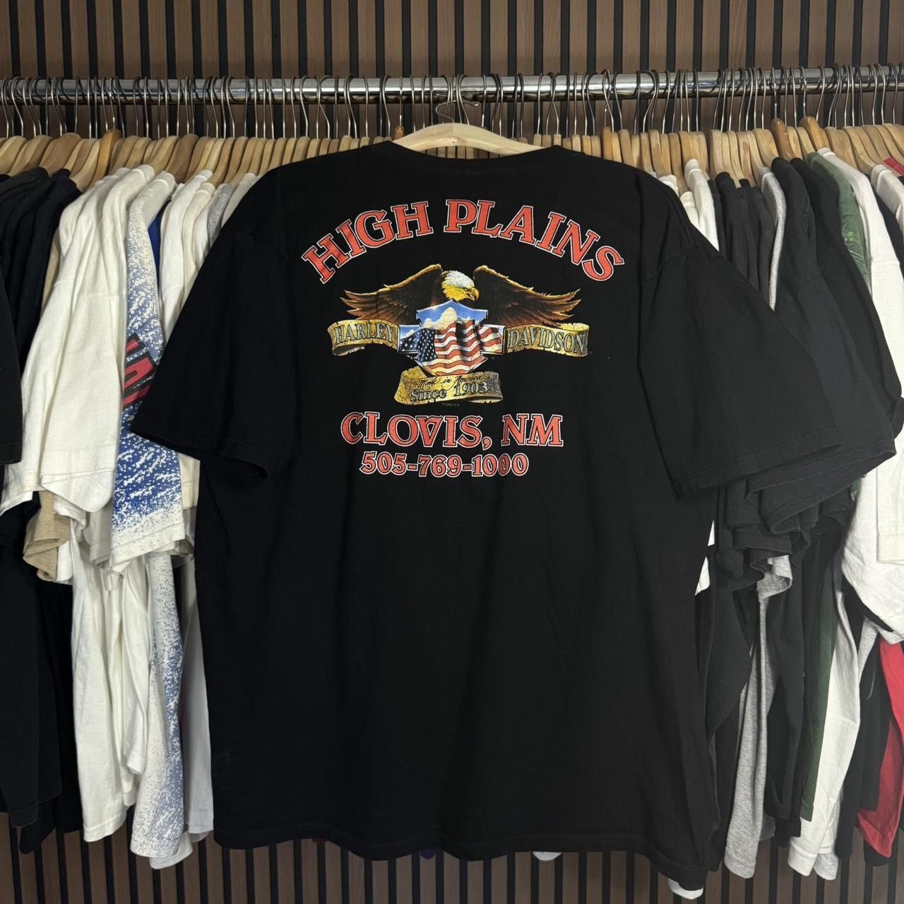 Harley Davidson Vintage 1997 Clovis, NM Harley Davidson Tee Size US XXL / EU 58 / 5 - 5 Thumbnail