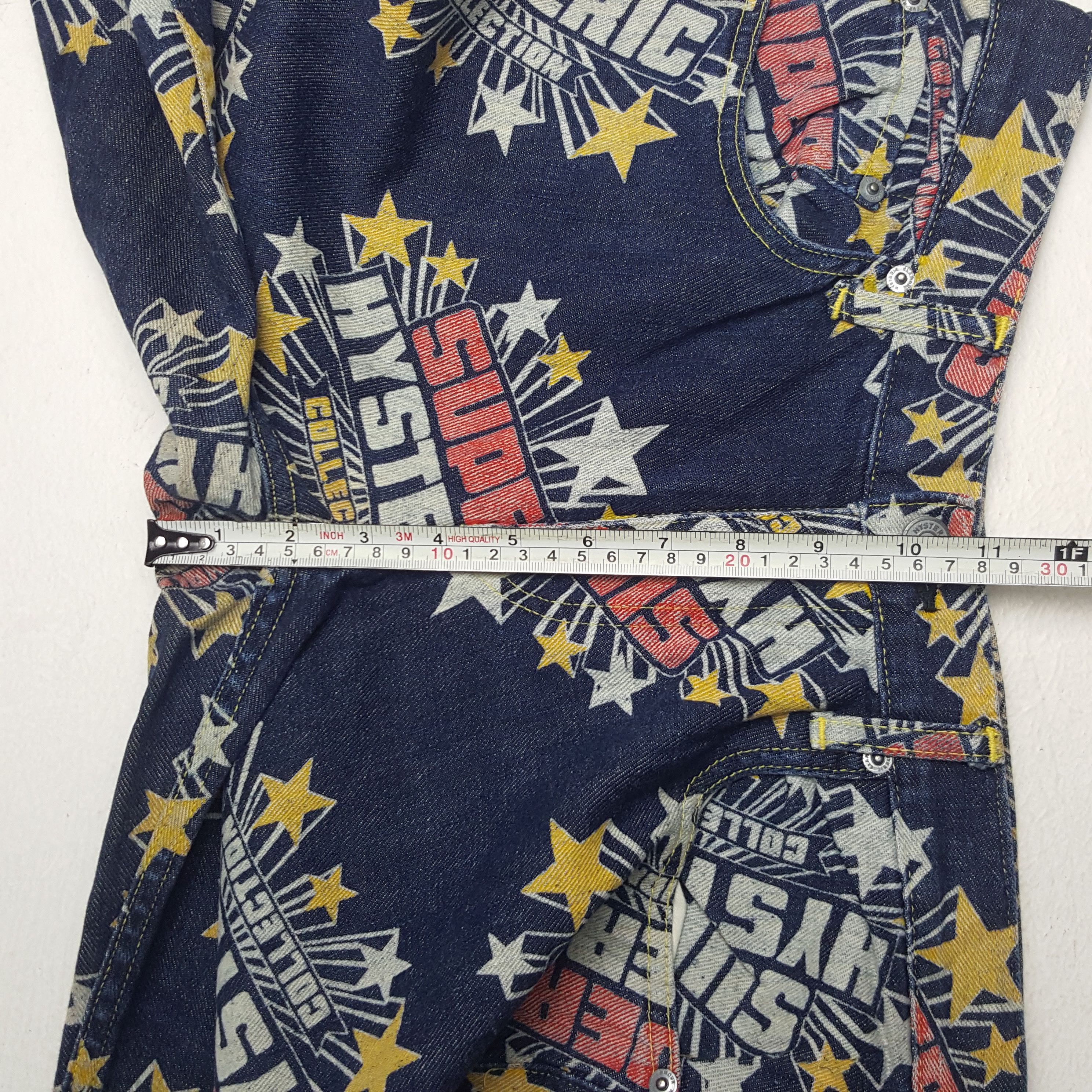 Hysteric Glamour Vintage Hysteric Glamour Japanese Brand Overprint Denim Jean Size US 29 - 10 Thumbnail
