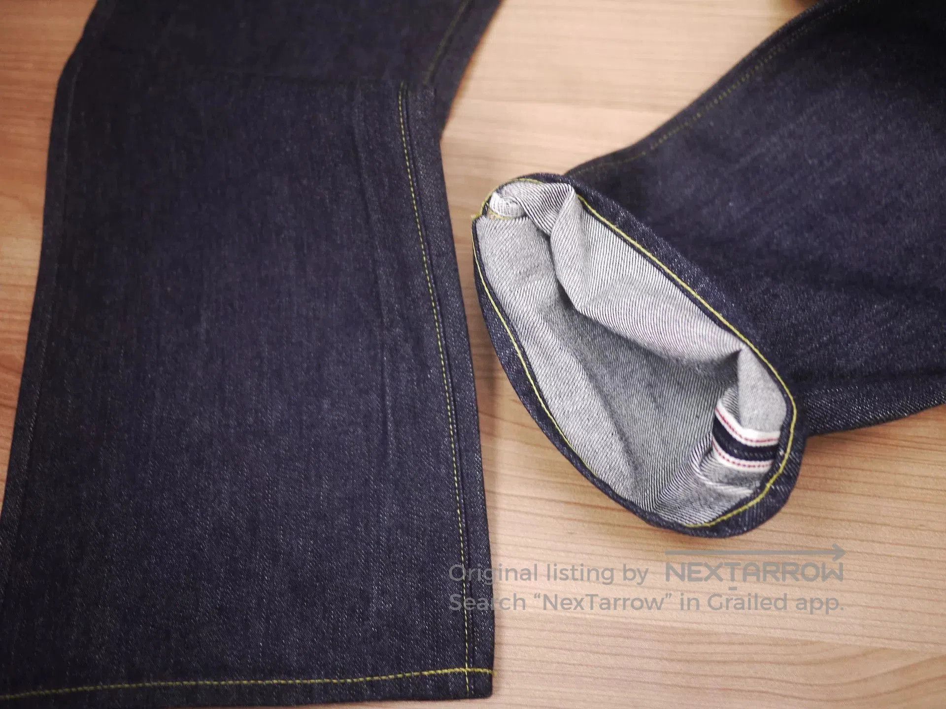 Visvim visvim social sculpture raw 01slim jeans. Size US 34 / EU 50 - 3 Thumbnail