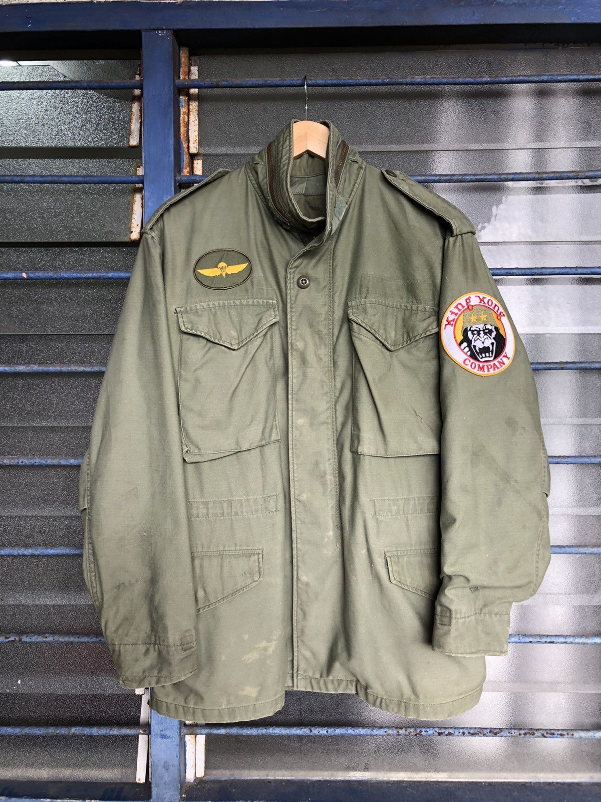 Vintage Rare❗️Vintage Taxi Driver M65 Field Jacket Like Toys MacCoy Size US L / EU 52-54 / 3 - 24 Thumbnail