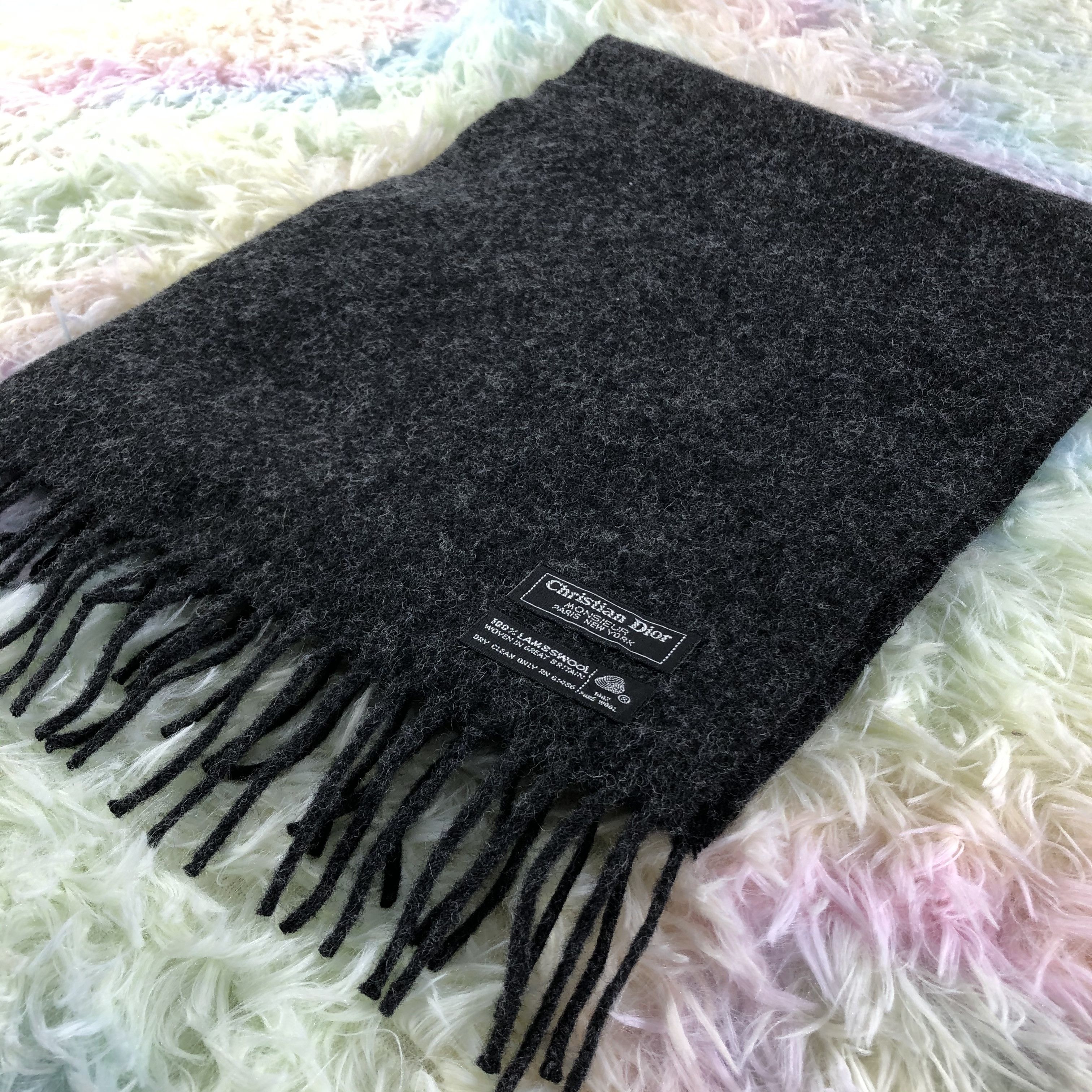Vintage Christian Dior Monsieur Scarf / Muffler / Neckwear - KM258 Size ONE SIZE - 3 Thumbnail