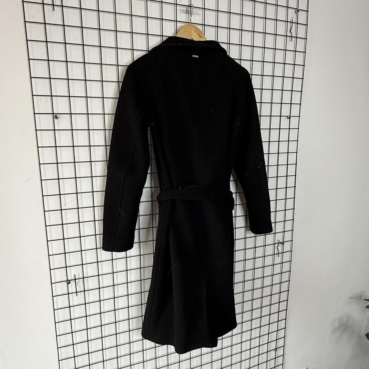 Hugo Boss Hugo Boss Vintage Cashmere Wool Coat Grey Size M / US 6-8 / IT 42-44 - 2 Thumbnail