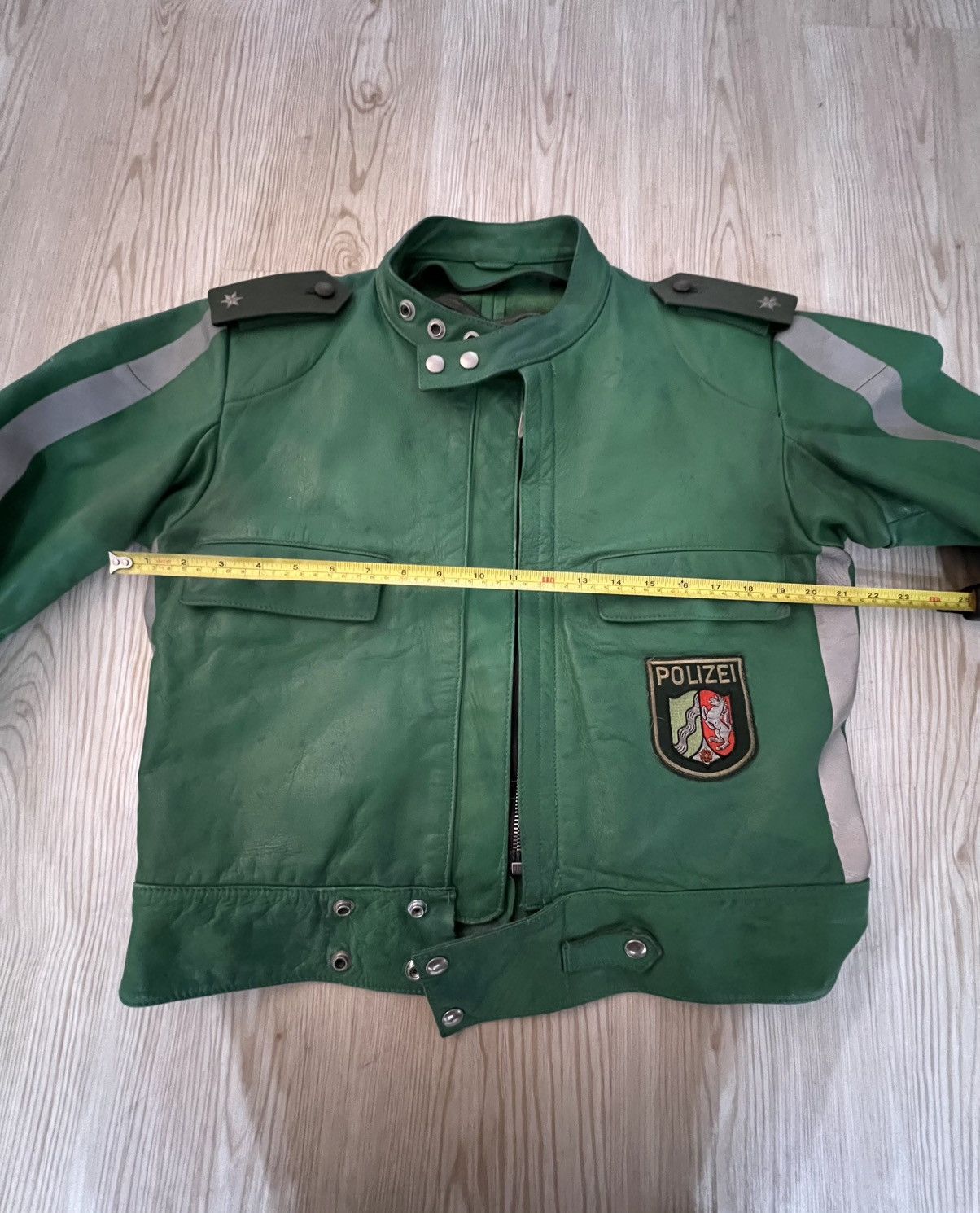 Vintage Vintage German Police Leather Jacket and Pants size M Size US M / EU 48-50 / 2 - 4 Thumbnail