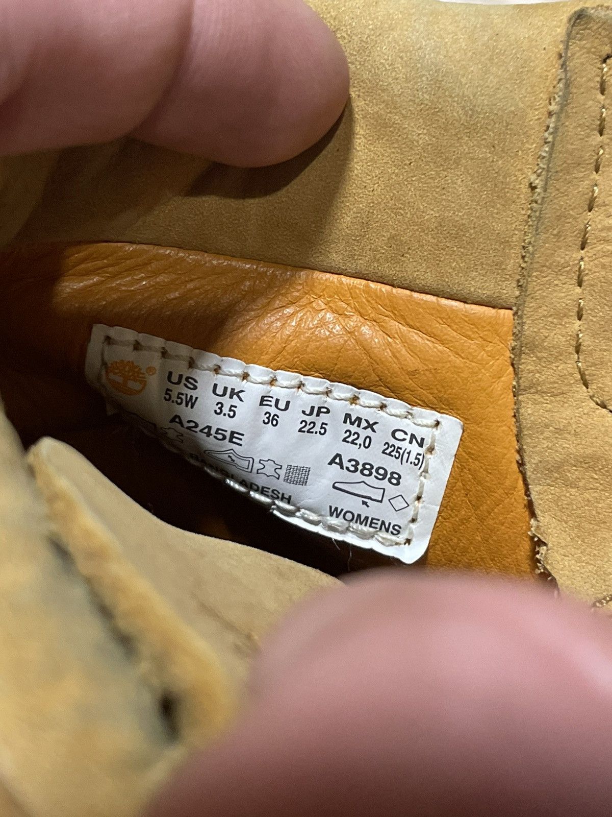 Timberland Vintage Y2K Timberland Boots Size US 5.5 / EU 38 - 7 Thumbnail