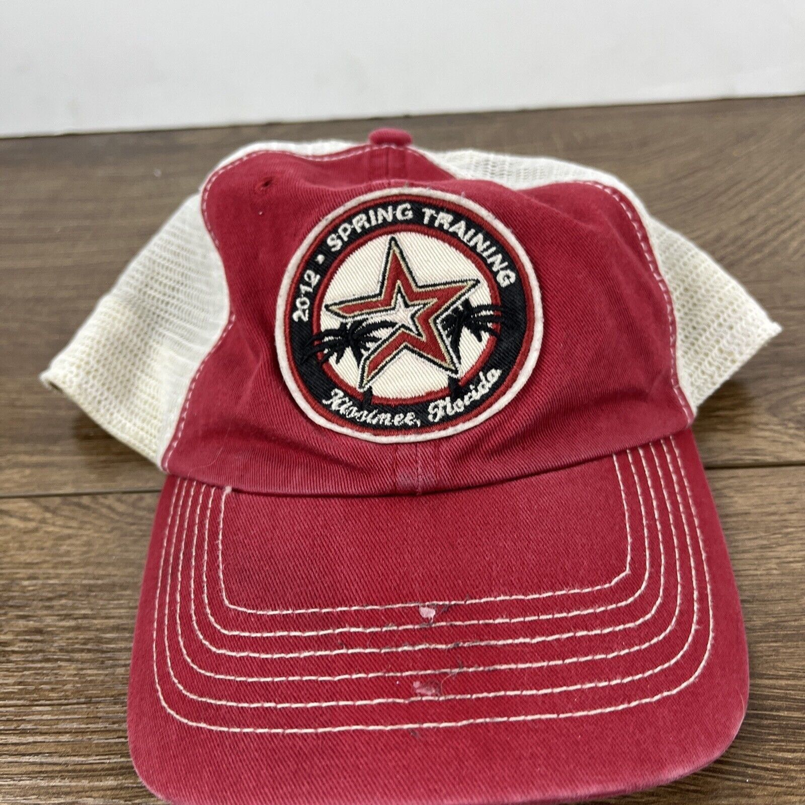 Other Houston Astros Spring Training 2012 Hat Red Hat Adjustable R Size ONE SIZE - 7 Thumbnail