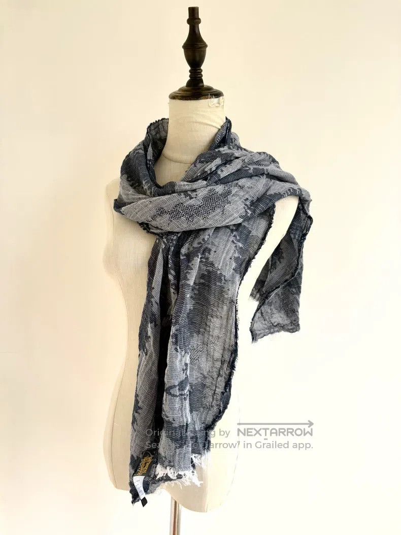 Vivienne Westwood Vivienne Westwood Antique Blue Saturn Scarf with Pirate Pa Size ONE SIZE - 6 Thumbnail