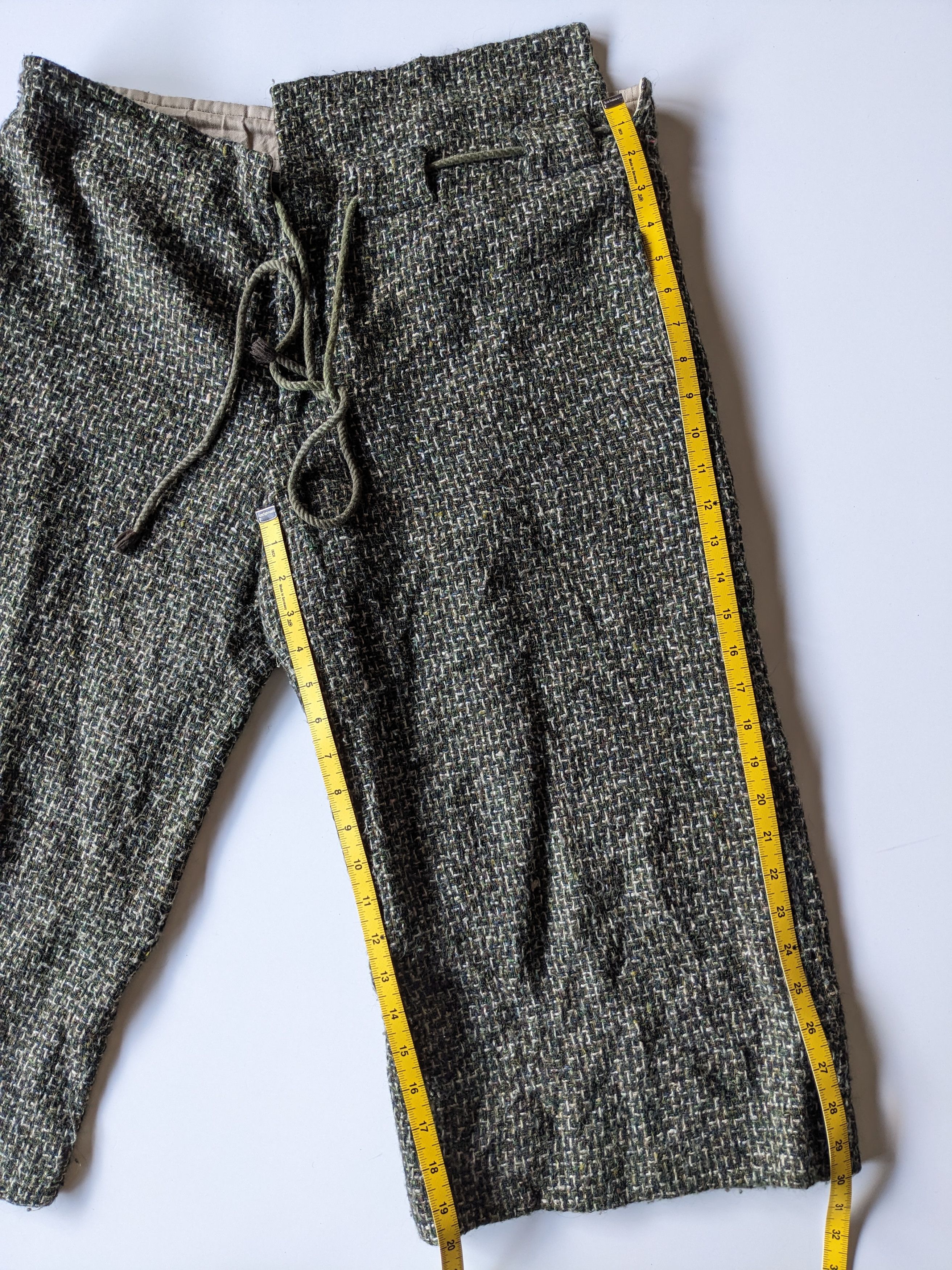Y's × Yohji Yamamoto Vintage Y's Yohji Yamamoto cropped wool samurai pant Size US 36 / EU 52 - 16 Thumbnail