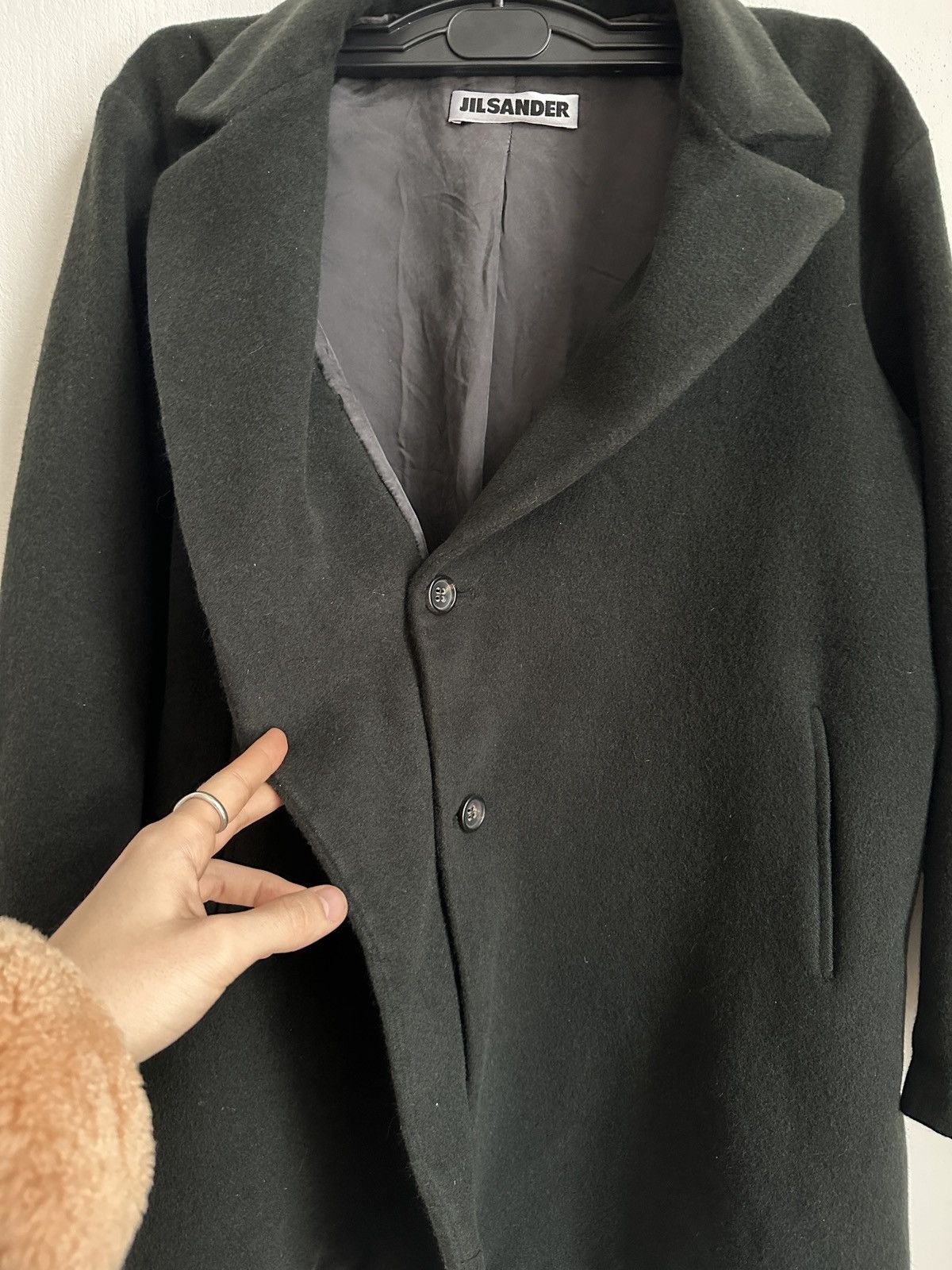 Jil Sander Vintage Jil Sanders Angora Wool 90s 3/4 Sleeve Coat. Size S / US 4 / IT 40 - 7 Thumbnail