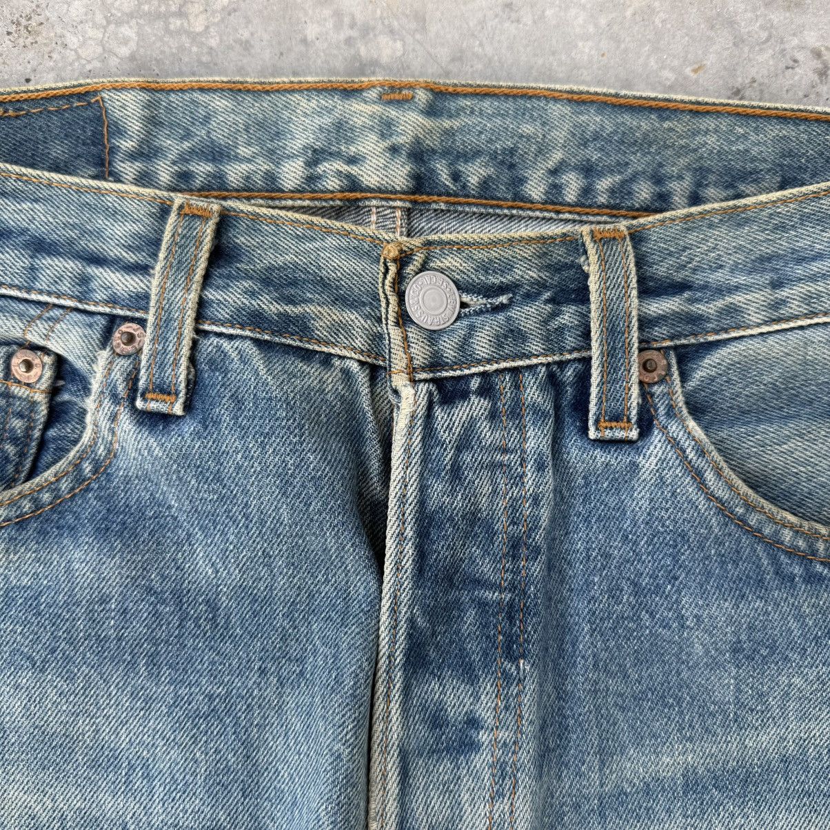 Levi's Vintage Clothing VINTAGE LEVI'S 501 USA 99' FOR WOMEN RUSTY DENIM JEAN PANTS Size US 31 - 7 Thumbnail