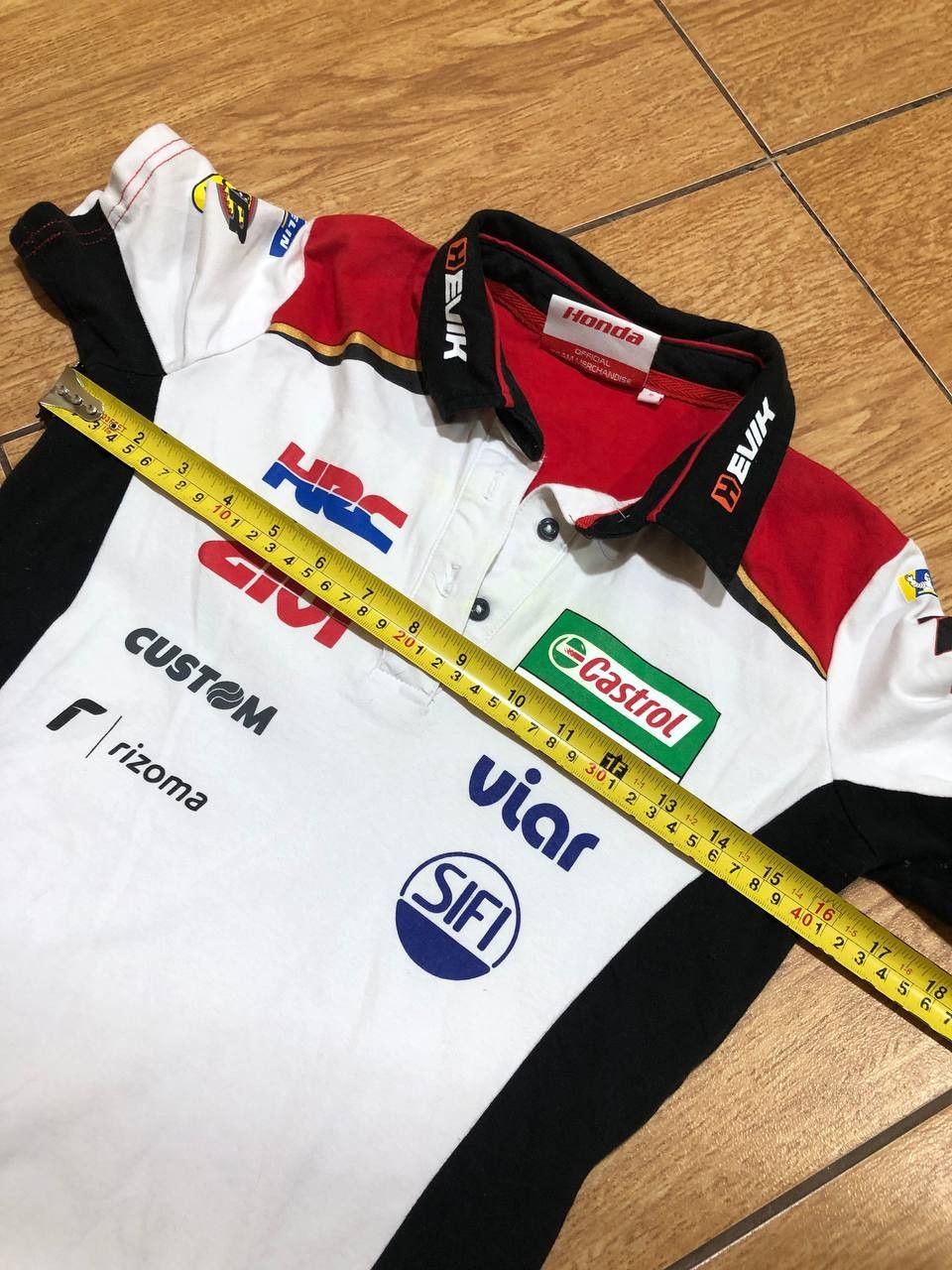 Honda Vintage Honda LCR MotoGP Team Racing Polo Size S Size S / US 4 / IT 40 - 14 Thumbnail